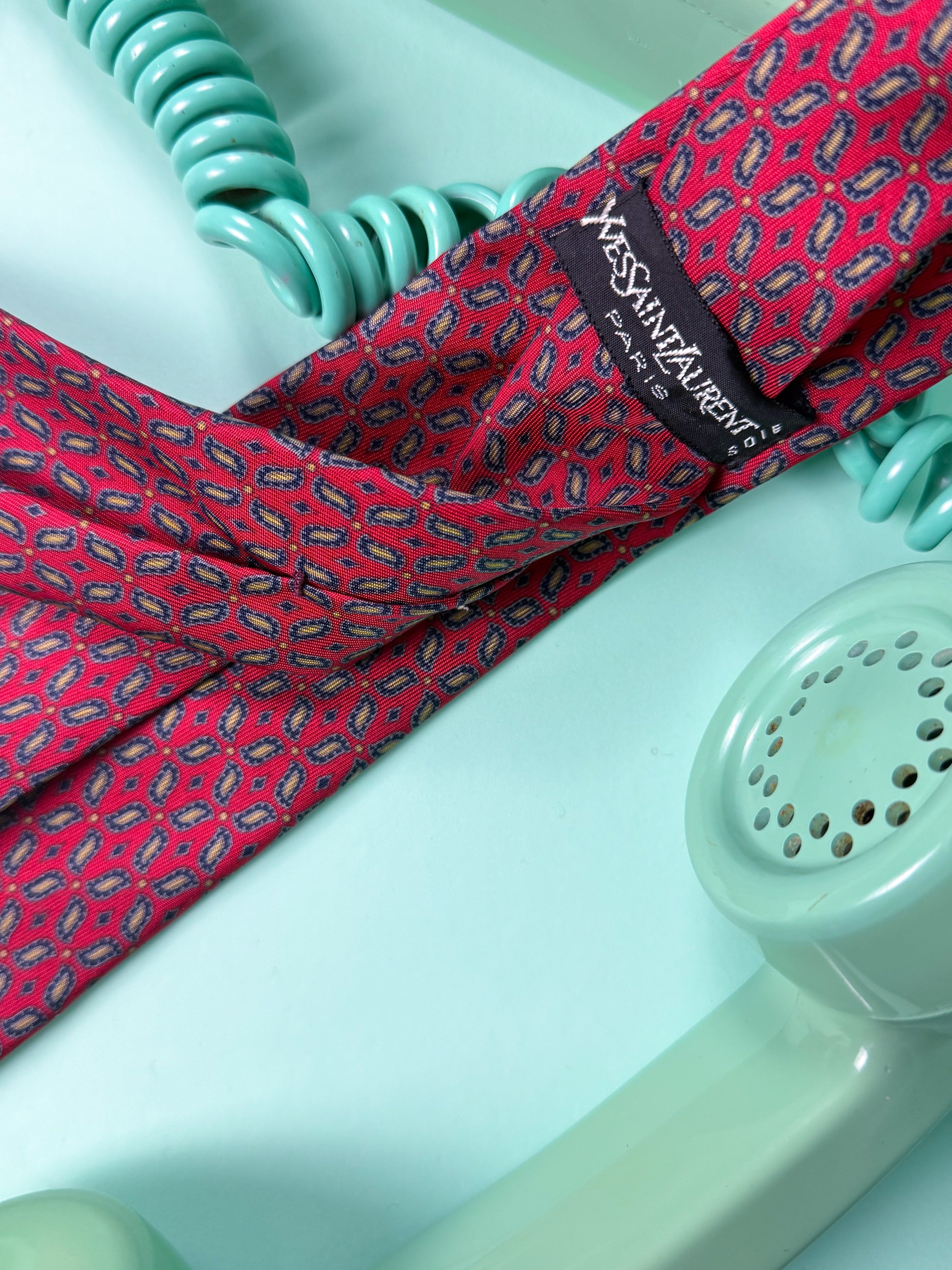 cravatta vintage ysl