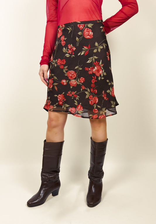 GONNA FIORI ROSSI Y2K