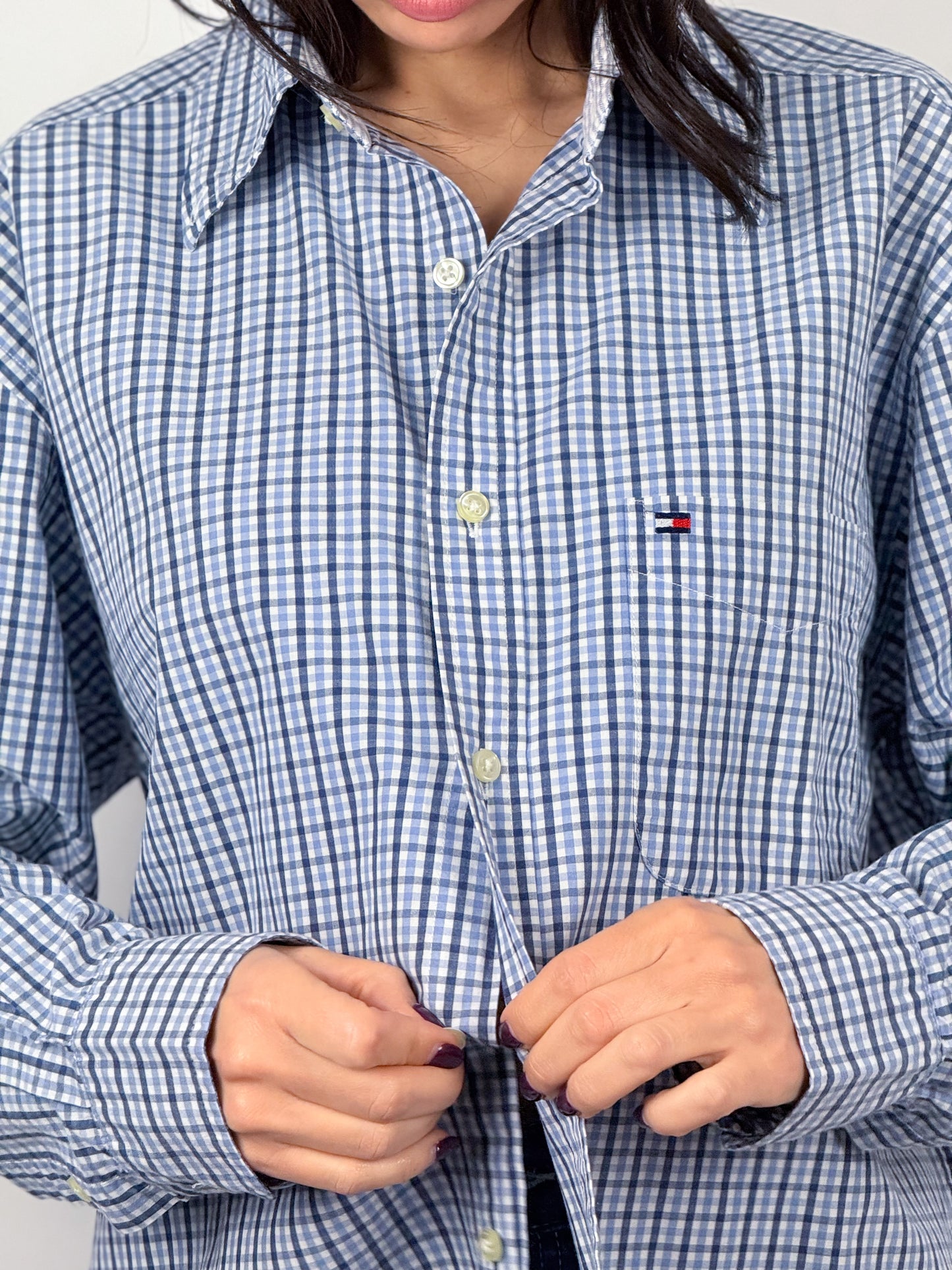 TOMMY HILFIGER CROP SHIRT