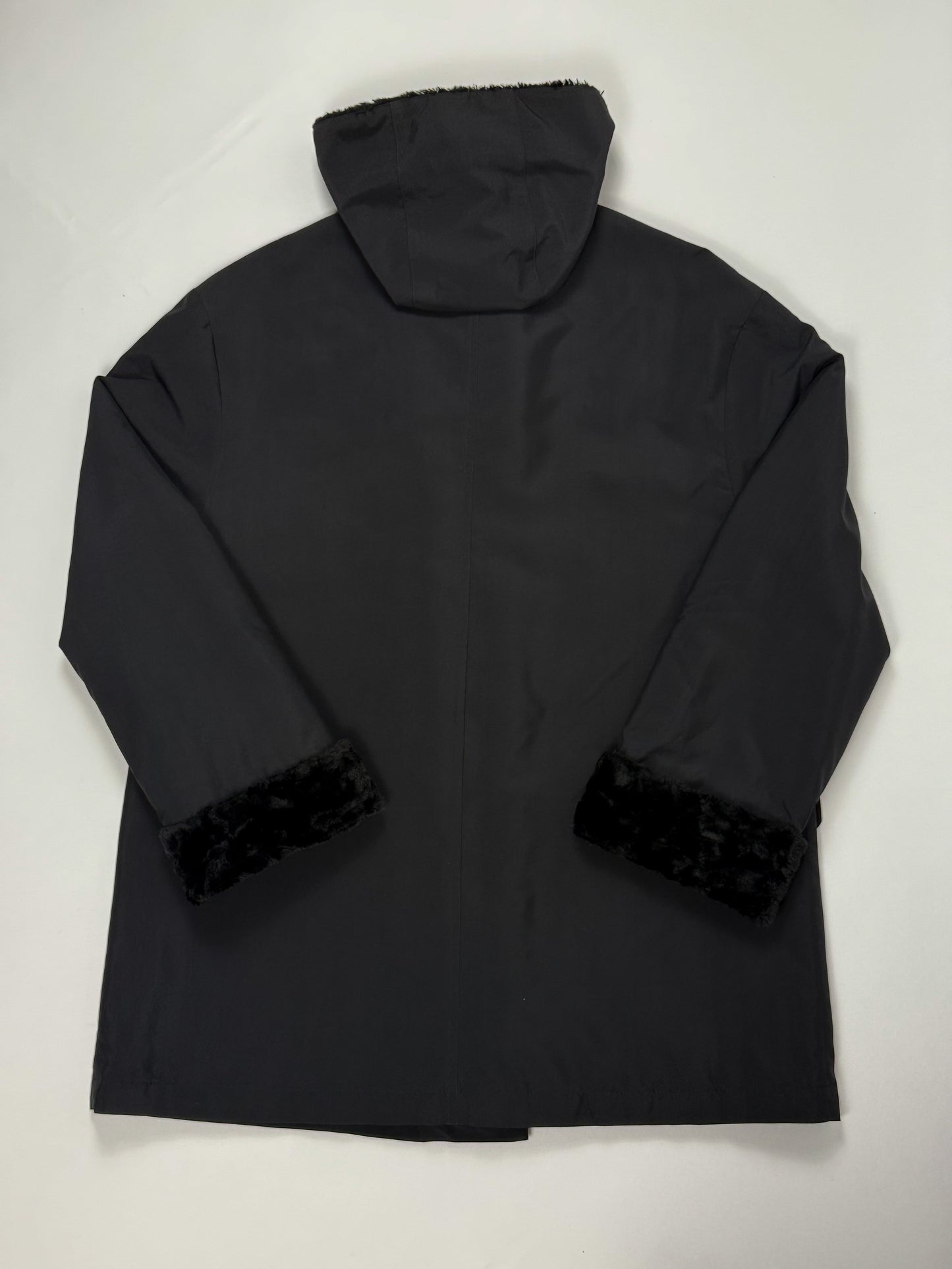 WOMEN'S JACKET WITH FUR INSERTS