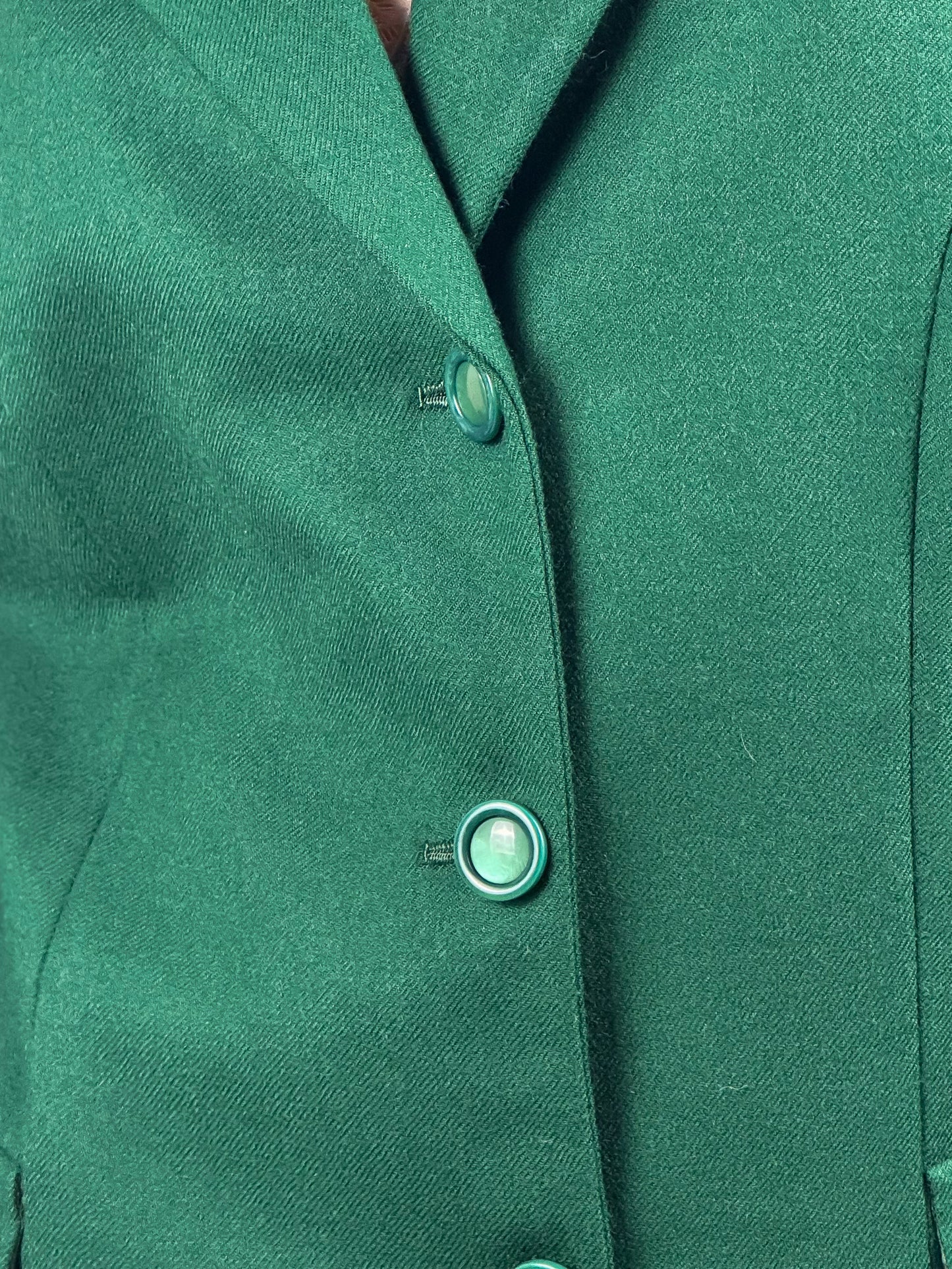 Blazer Vintage Ungaro Lana Anni '80-'90 Made in Italy