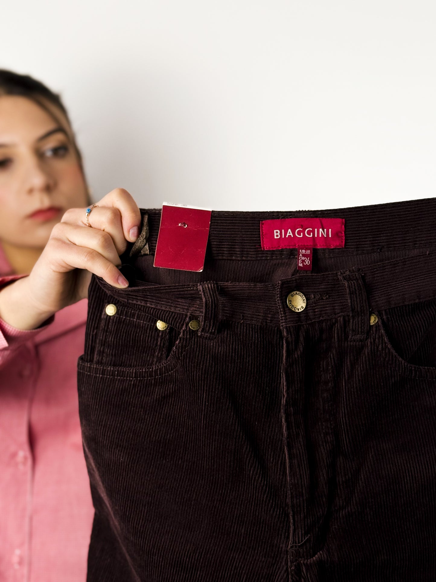 PANTALONI IN VELLUTO BIAGGINI