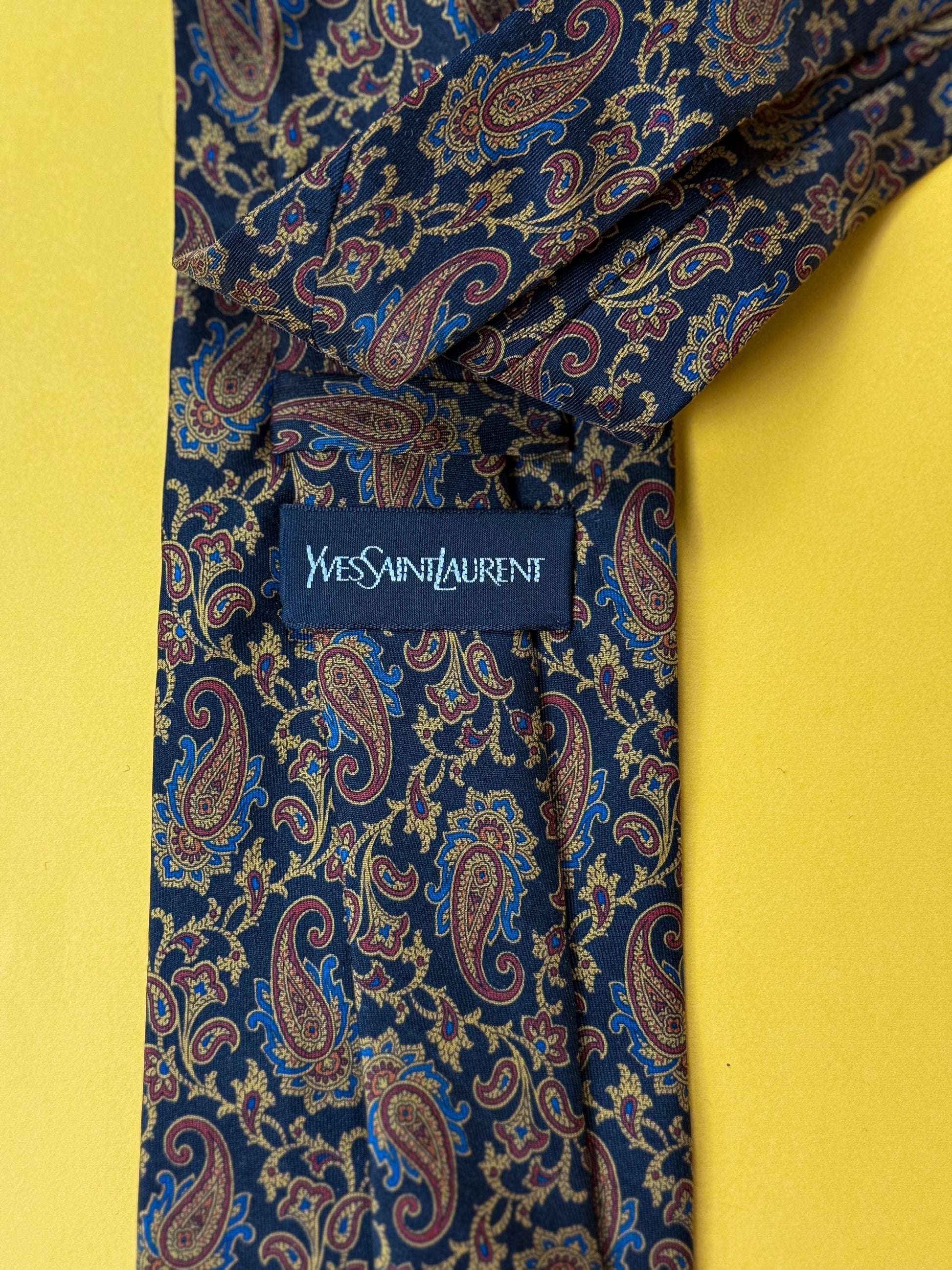 cravatta ysl anni 70