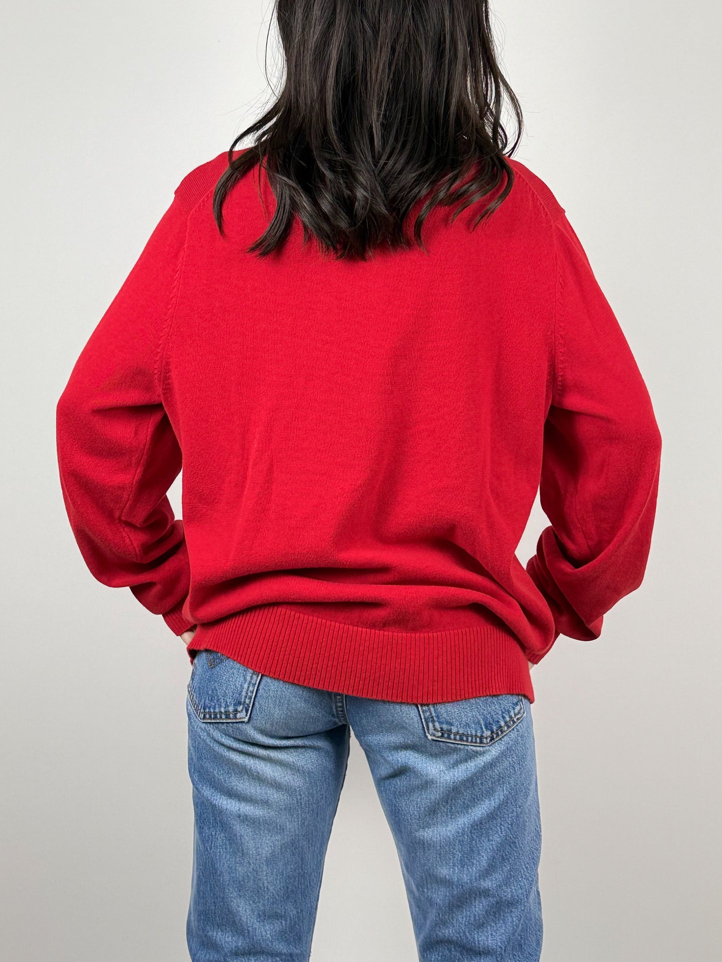 MAGLIONCINO ROSSO TOMMY HILFIGER