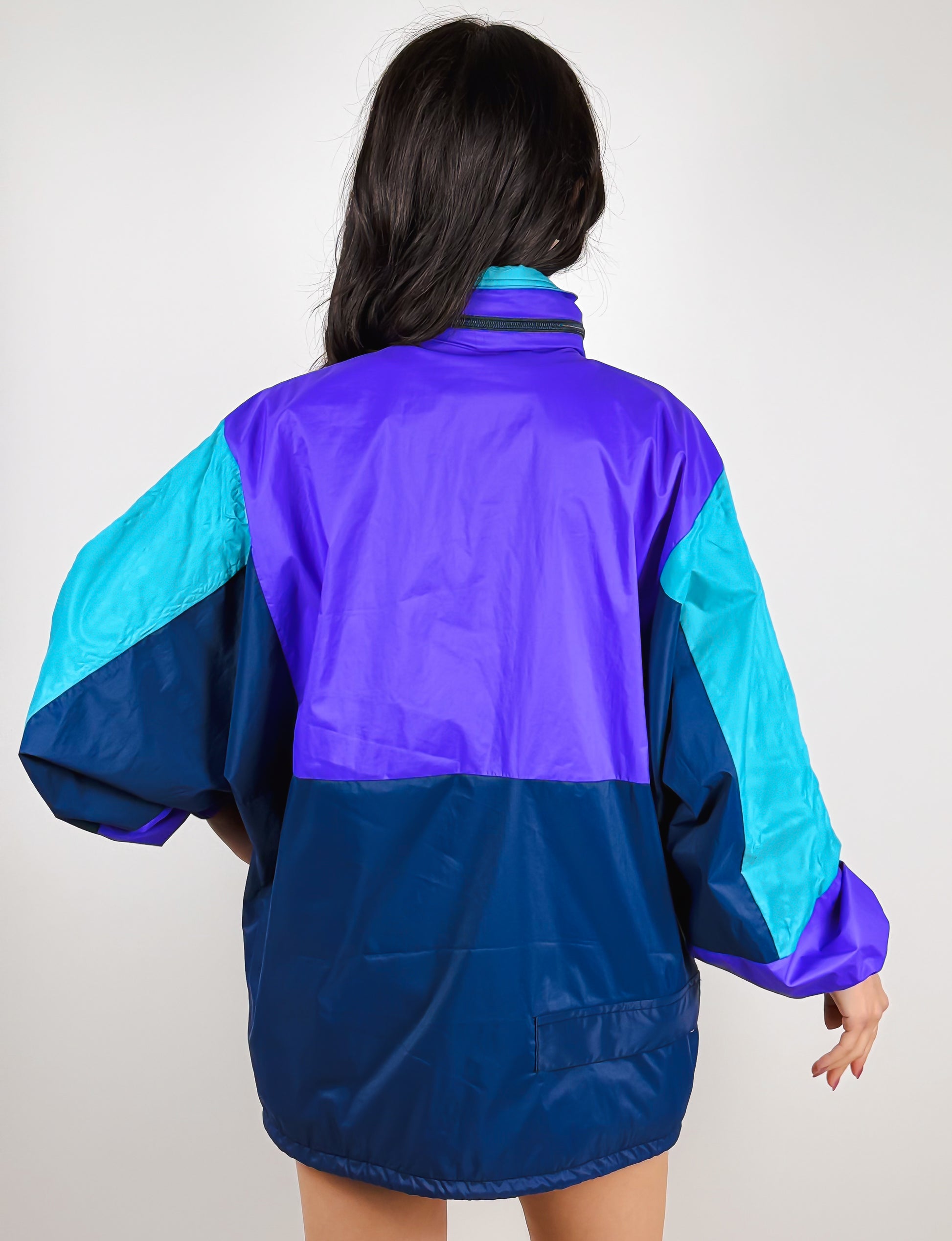 giacca a vento tessuto tecnico