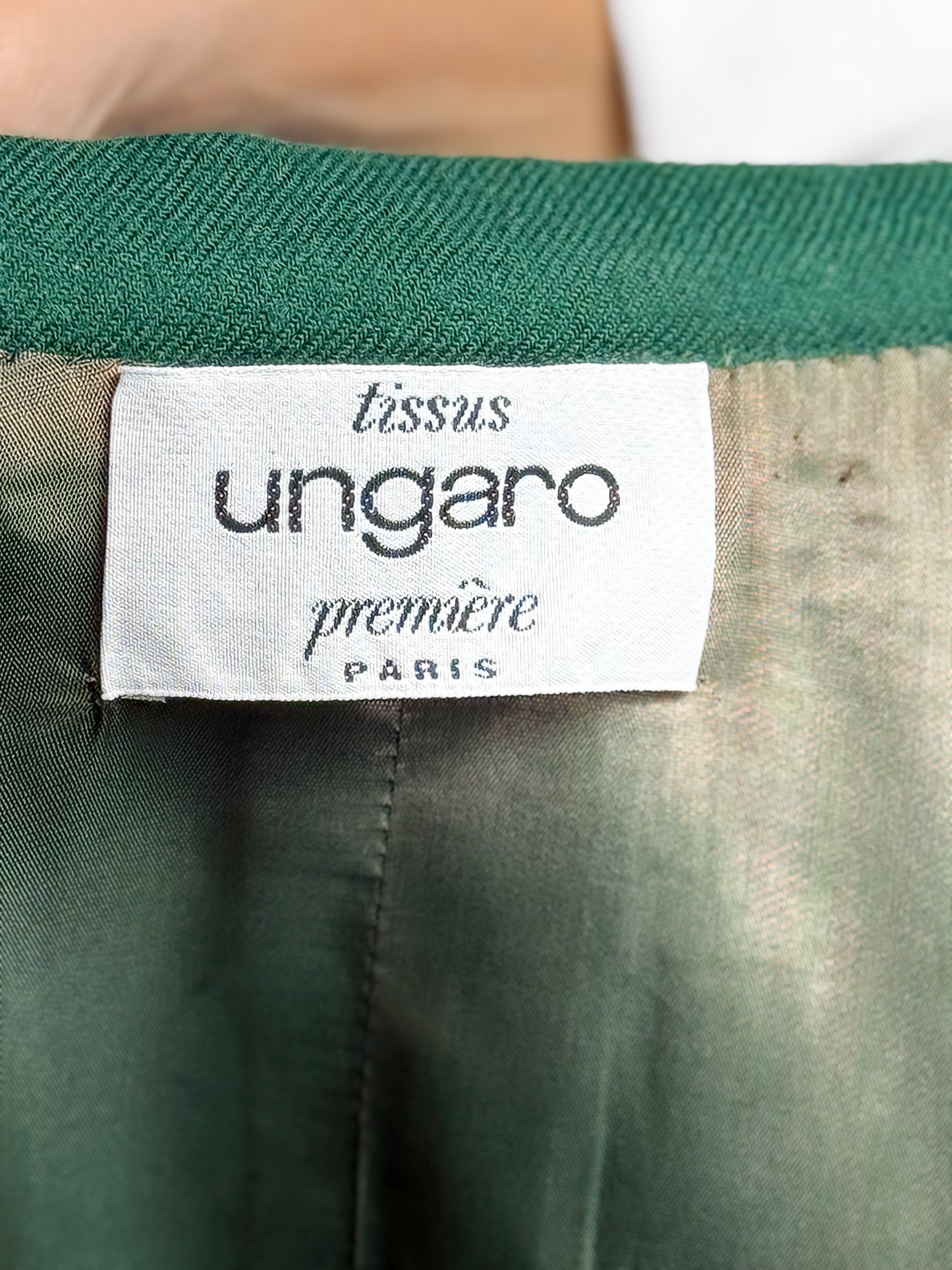 Blazer Vintage Ungaro Lana Anni '80-'90 Made in Italy