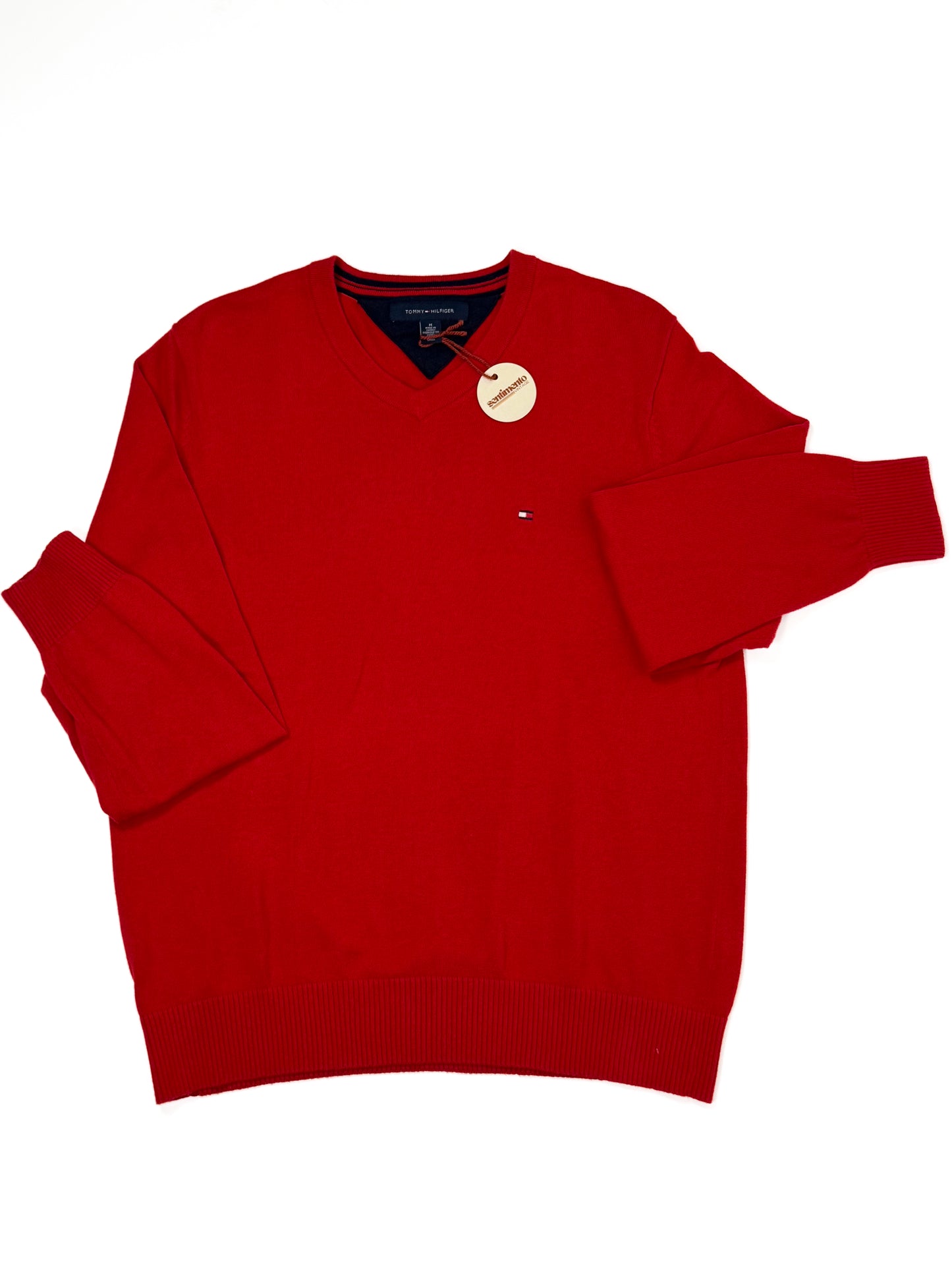 MAGLIONCINO ROSSO TOMMY HILFIGER