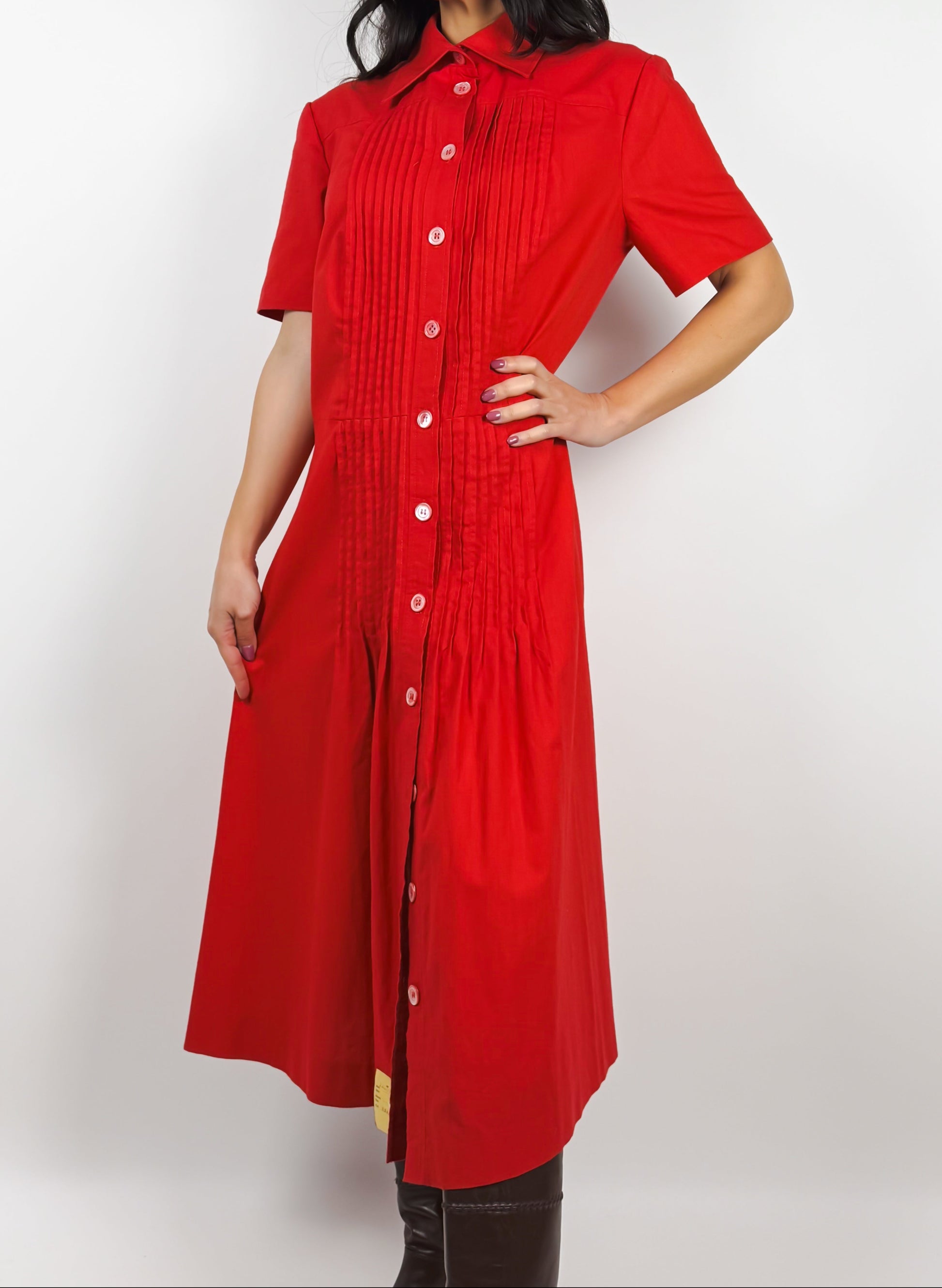 ABITO ROSSO VINTAGE MADE IN ITALY