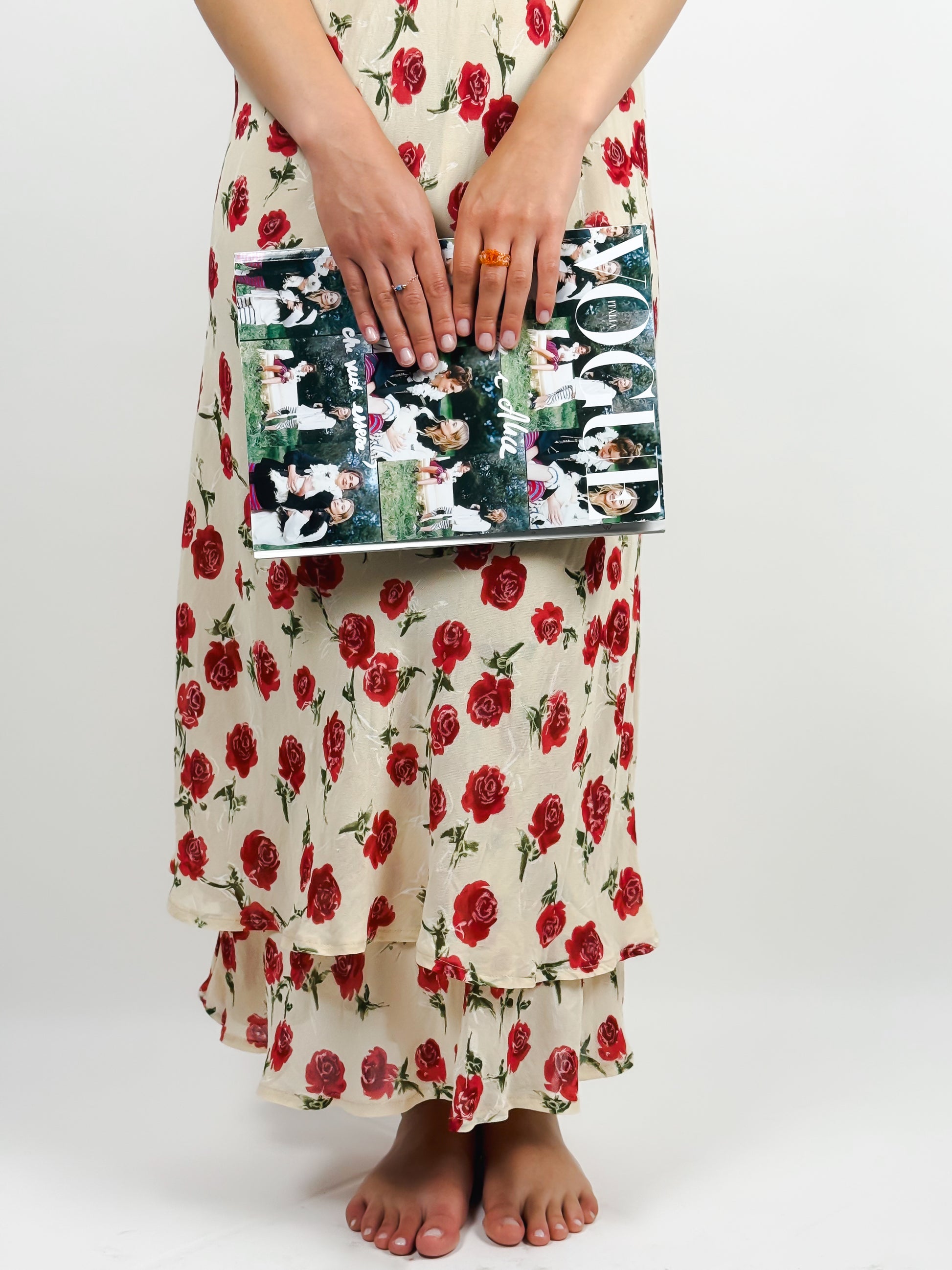 VESTITO ESTIVO VISCOSA VINTAGE