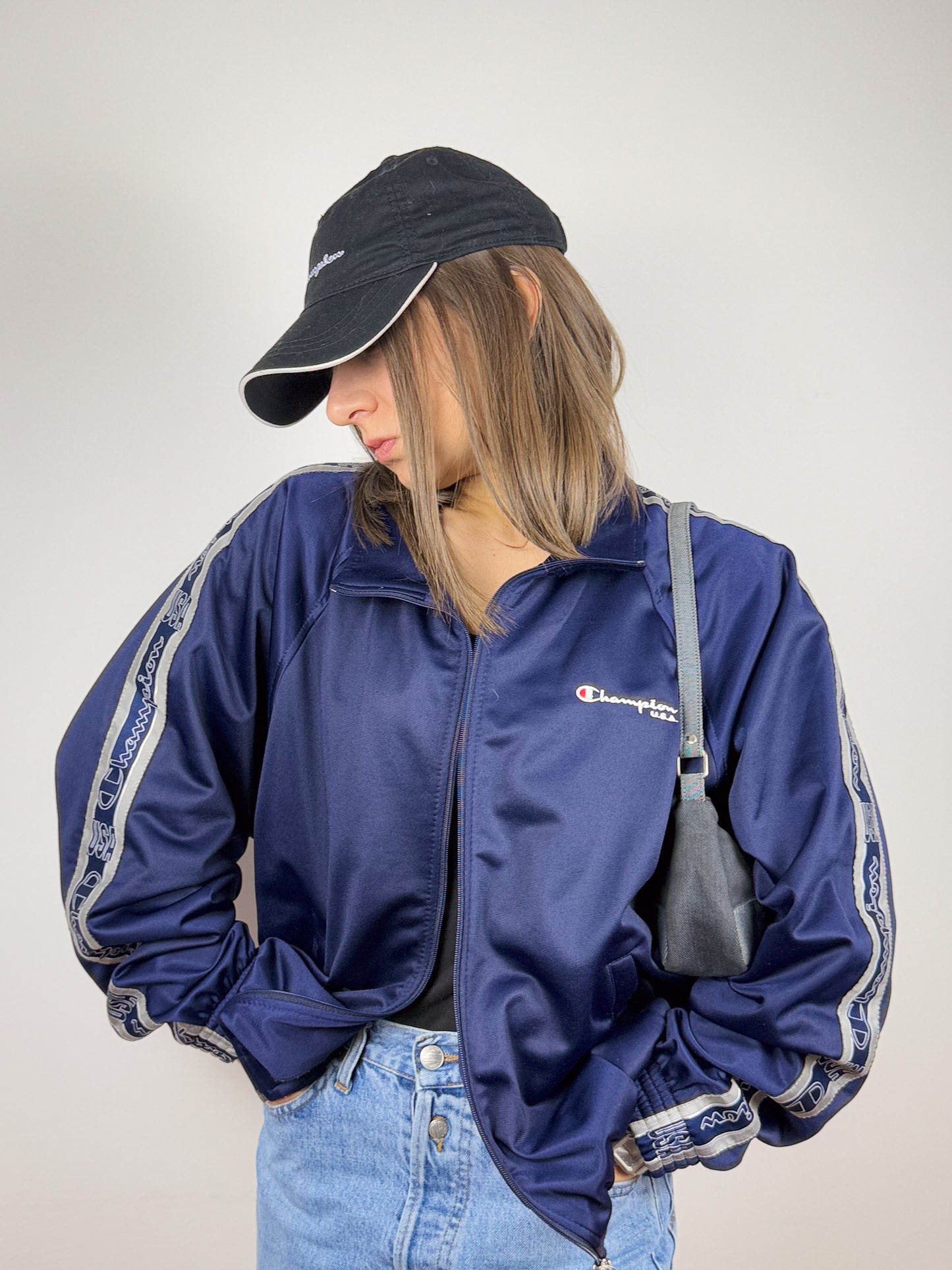 GIACCA TUTA CHAMPION IN ACETATO