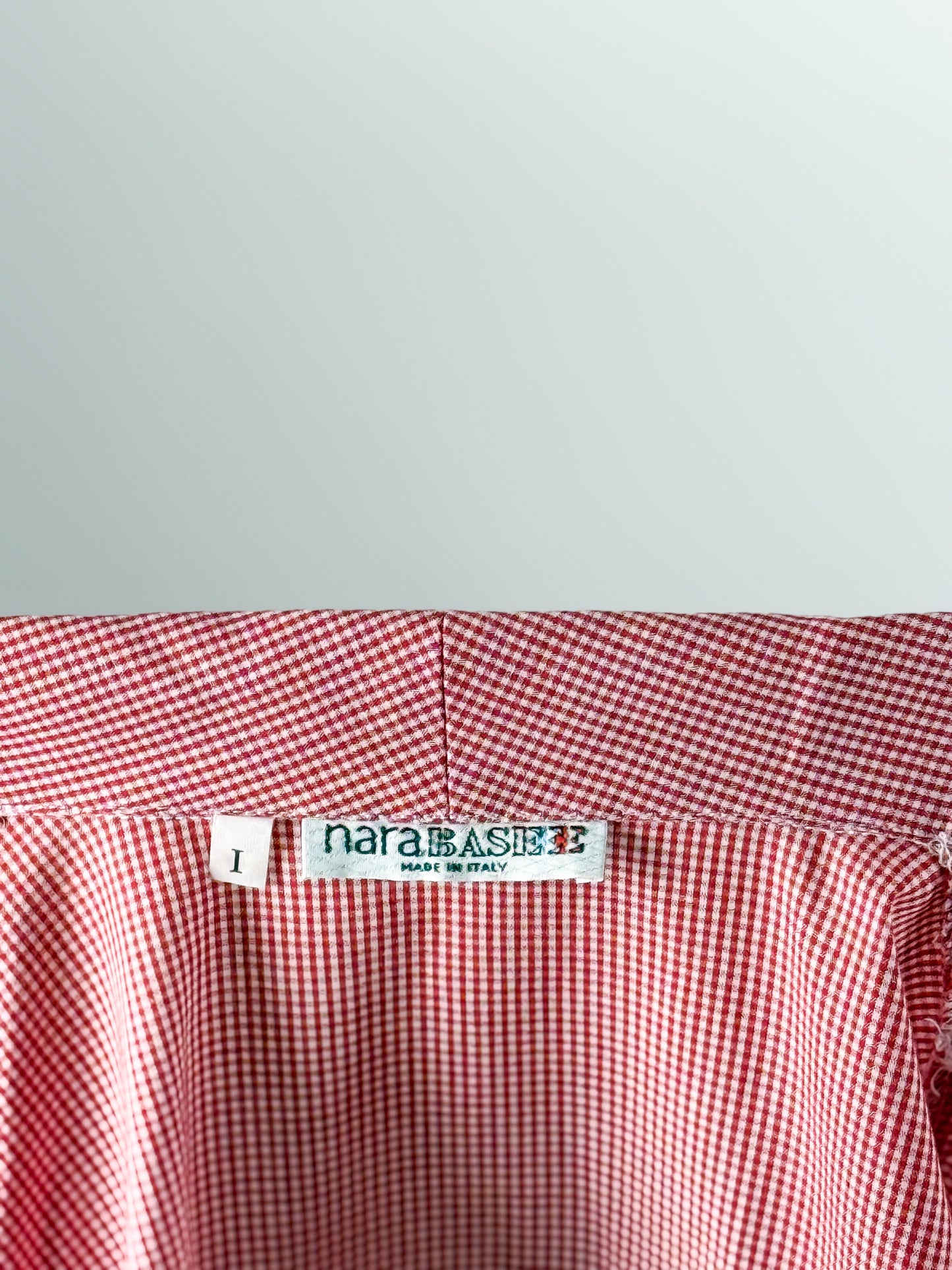 CAMICIA A QUADRETTI ROSSI