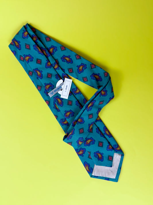 CRAVATTA WAMPUM IN COTONE