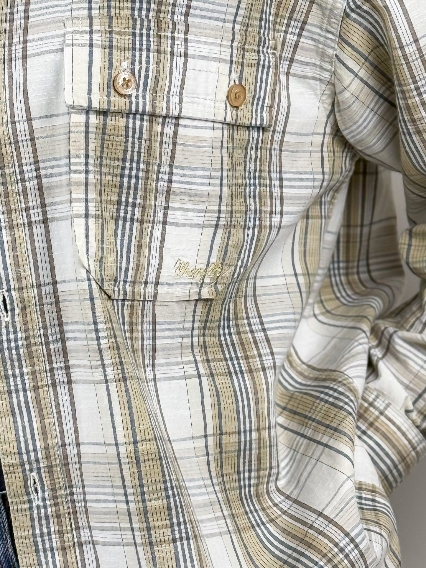 Camicia Wrangler Vintage Cotone a Quadri - Taglia S