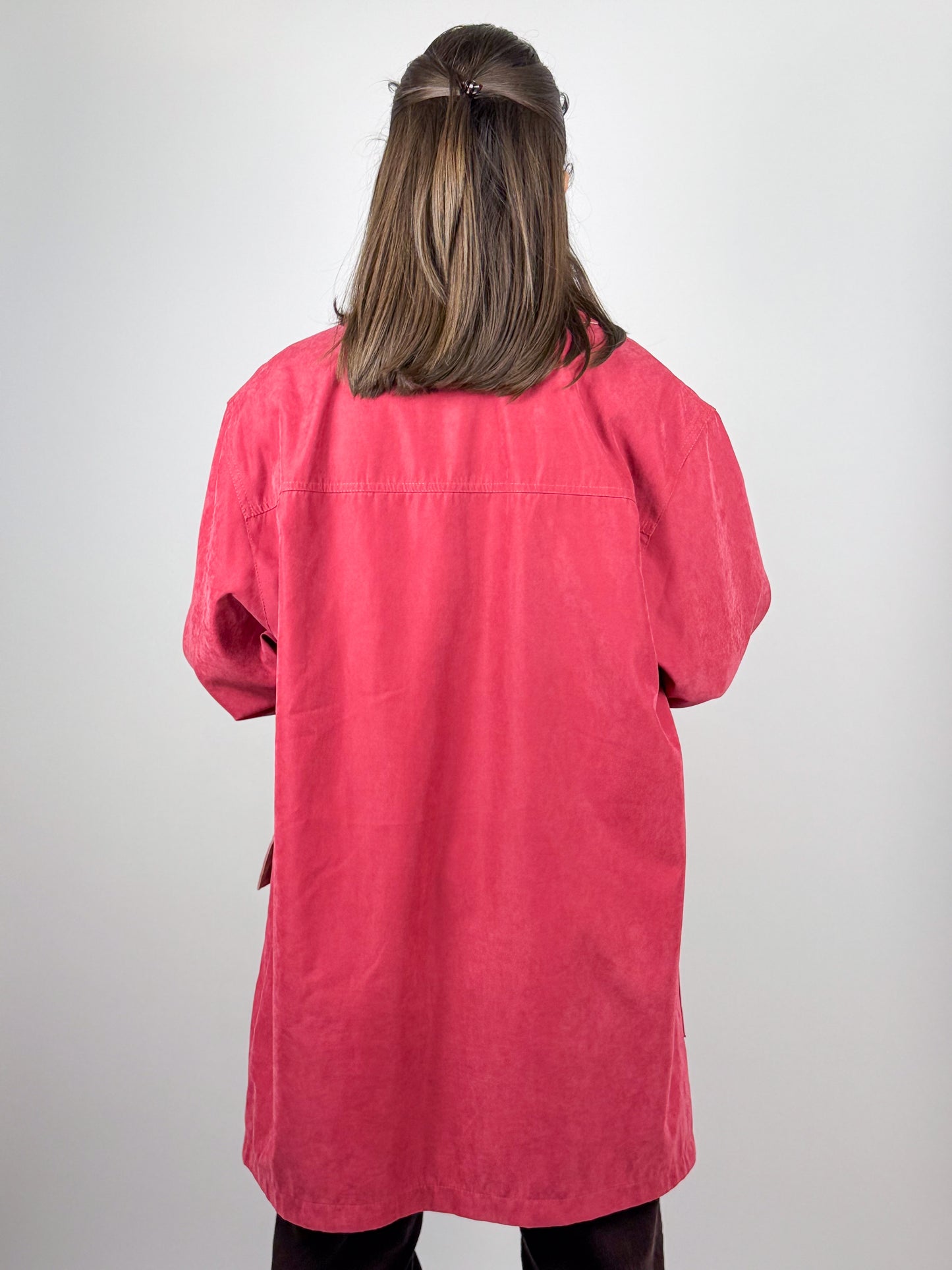 TRENCH SCAMOSCIATO REVERSIBILE