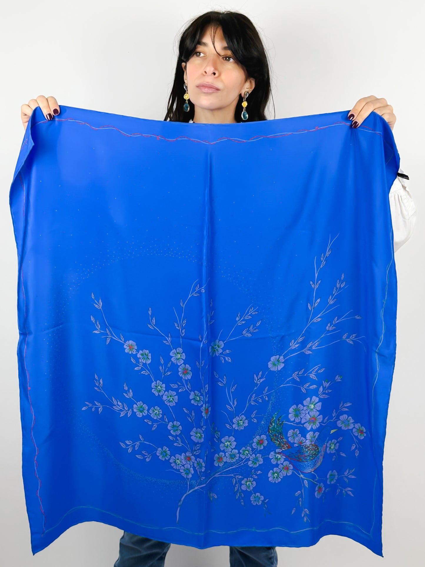 FOULARD IN SETA YSL VINTAGE