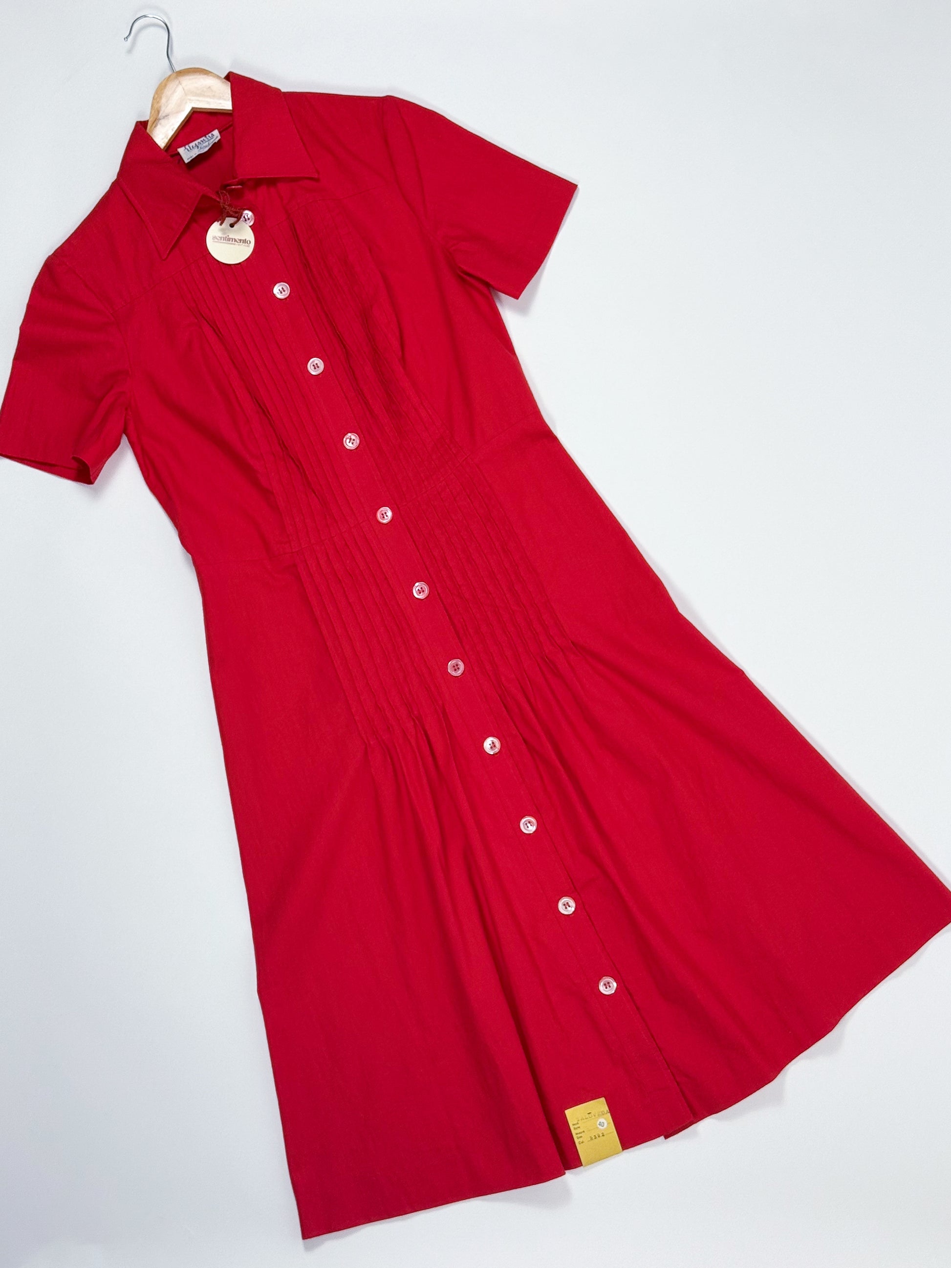 ABITO VINTAGE LUISA SPAGNOLI ROSSO