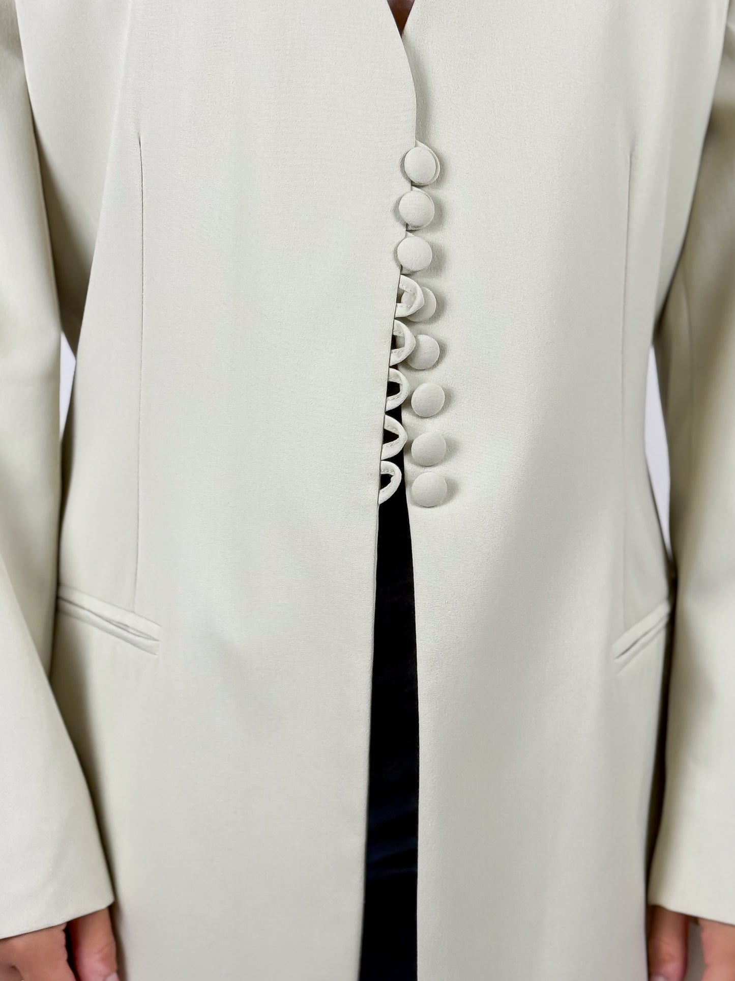 Blazer vintage panna - Made in Italy