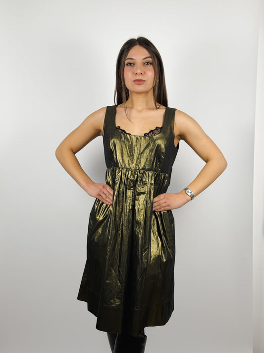 Abitino Dorato DKNY - Eleganza Vintage Y2K