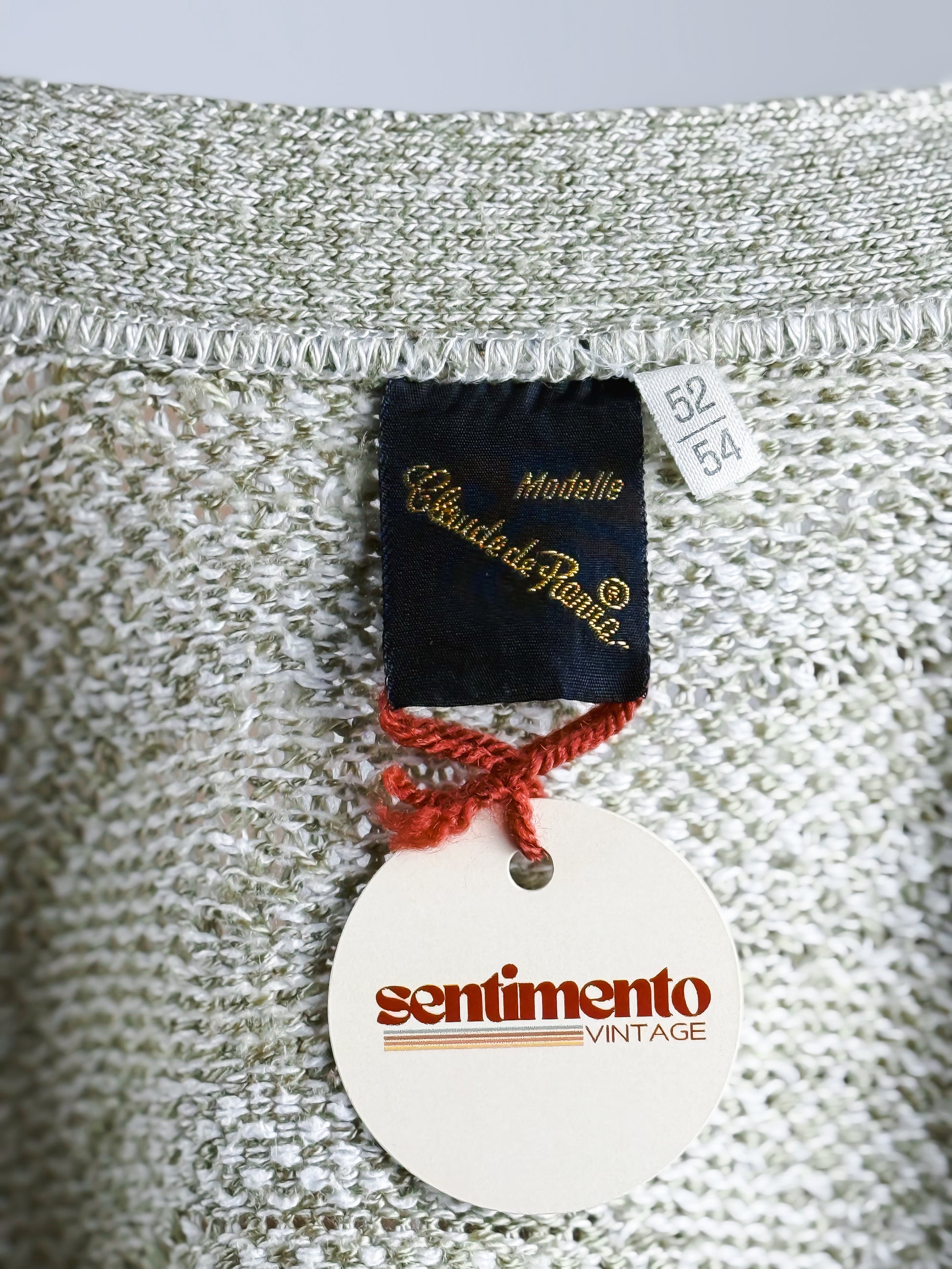 cardigan vintage cotone