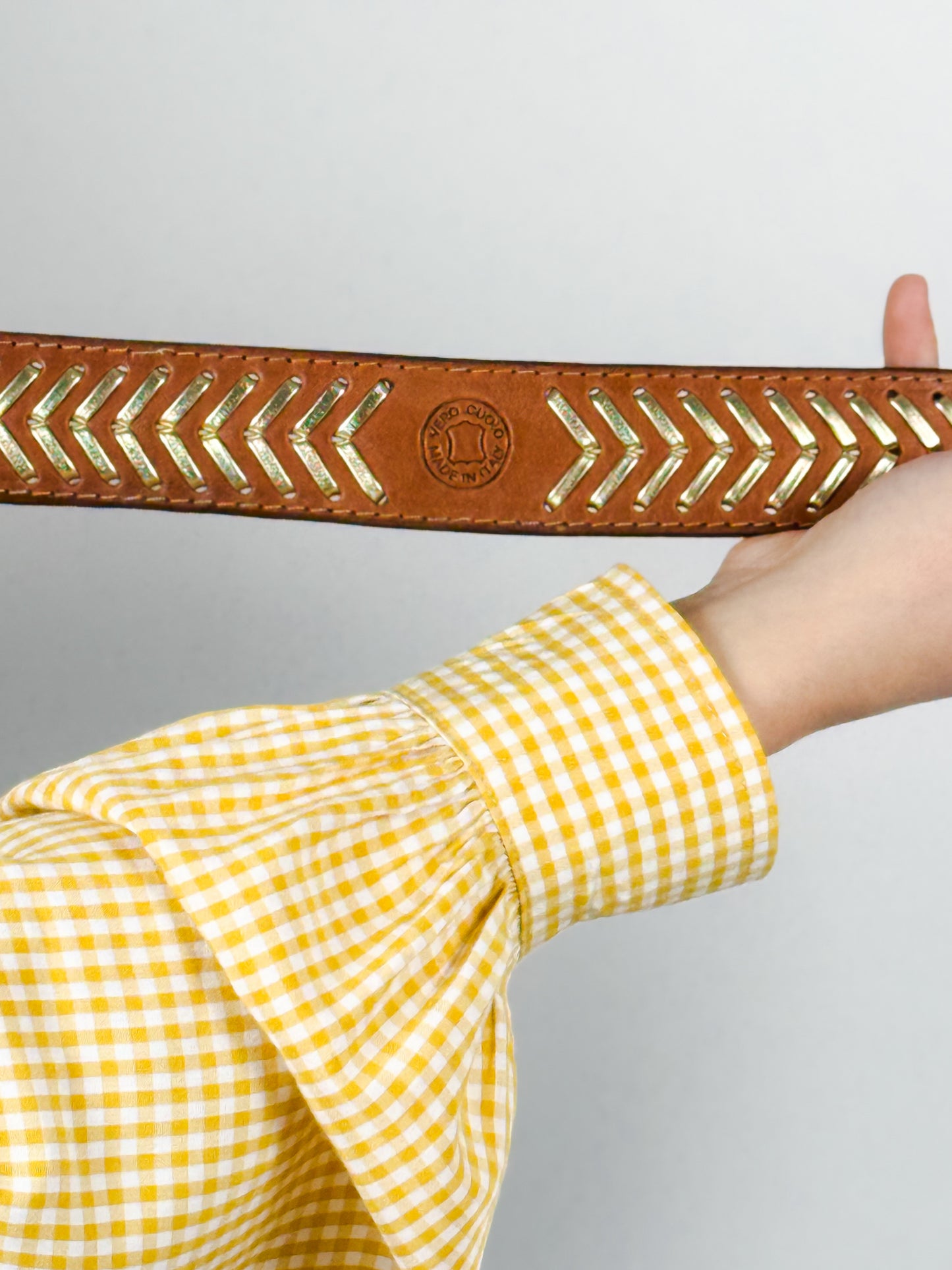 CINTURA DI CUOIO EL CHARRO