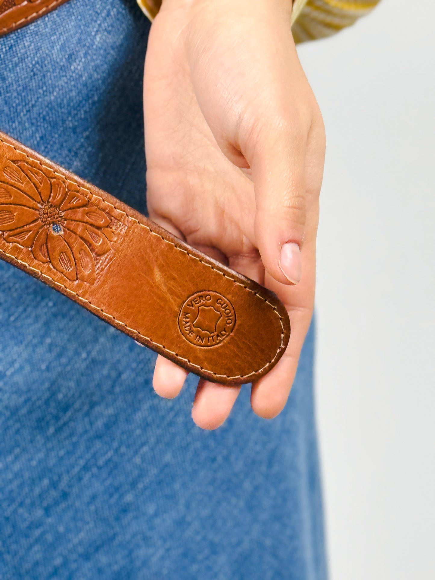 CINTURA DI CUOIO EL CHARRO