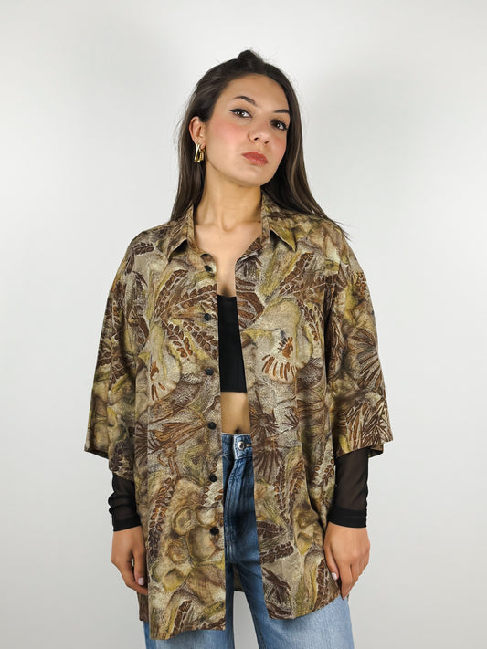 CAMICIA VINTAGE A MEZZE MANICHE