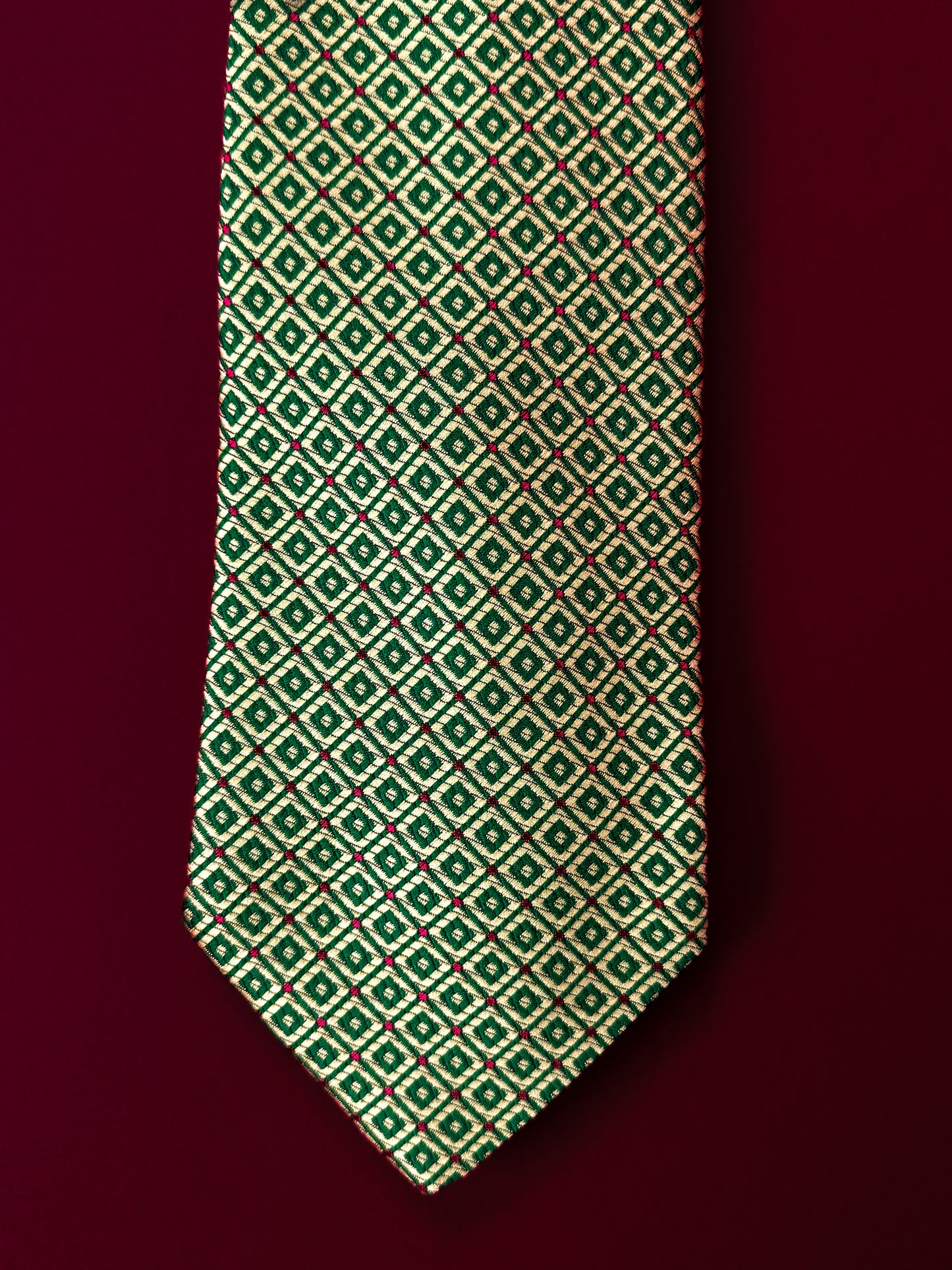 CRAVATTA ANNI '90 ROMBI