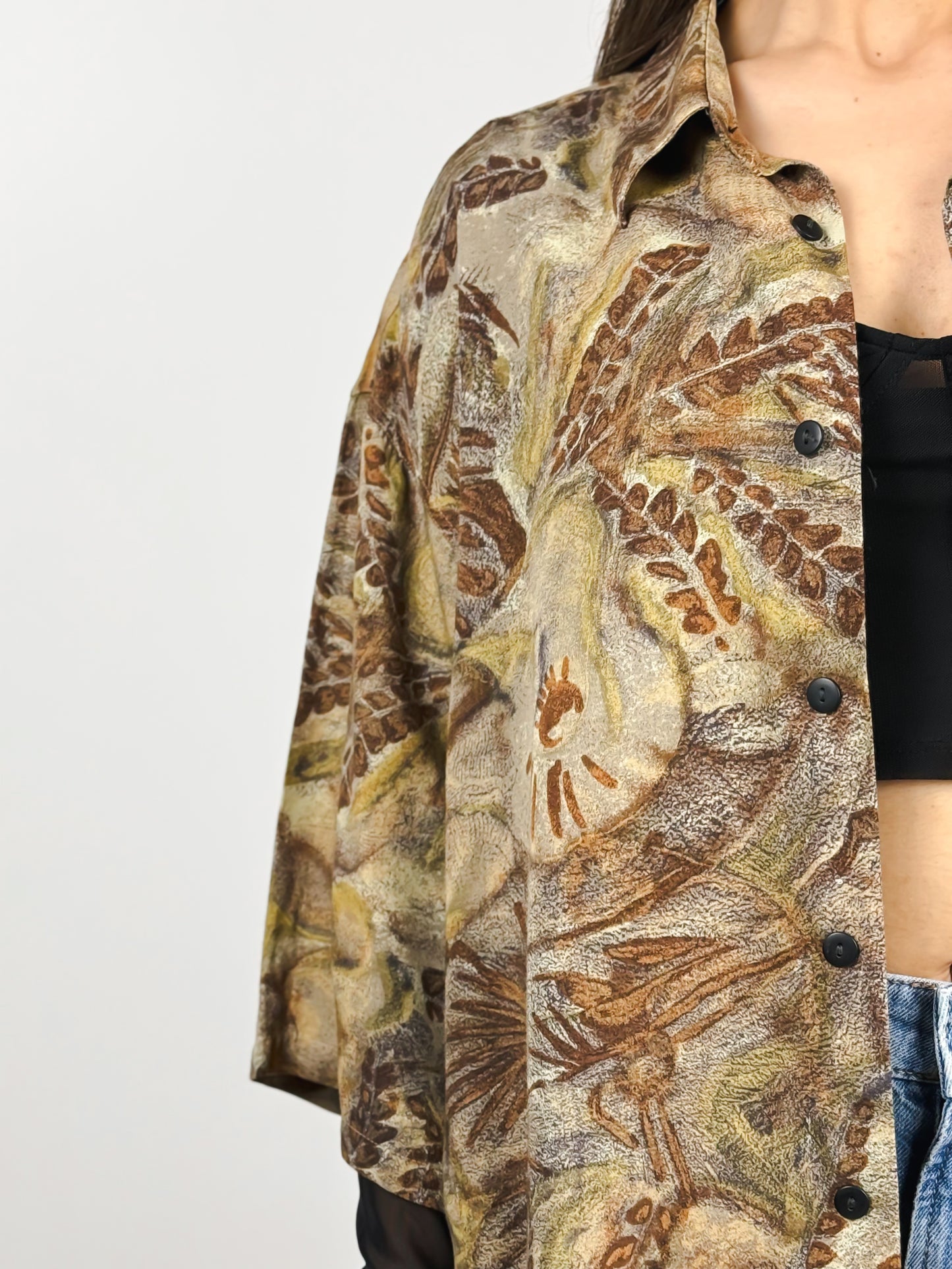 CAMICIA VINTAGE A MEZZE MANICHE