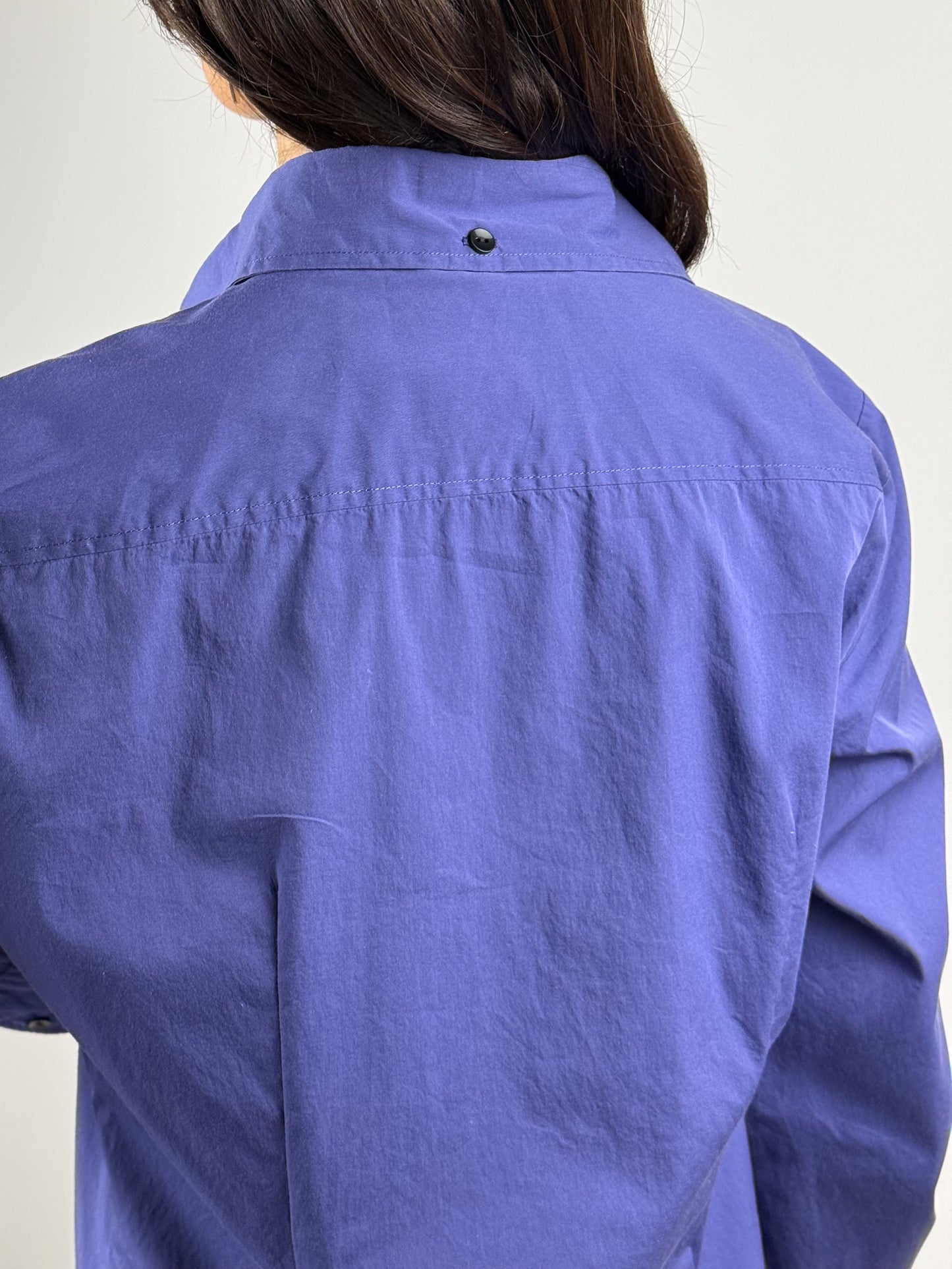 Camicia GAS Vintage Donna Viola Y2K Cotone - Taglia L