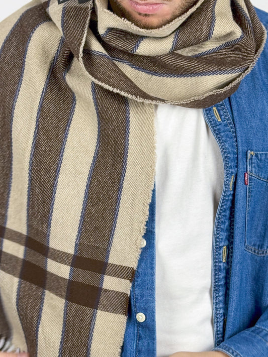 SCIARPA IN LANA BORSALINO