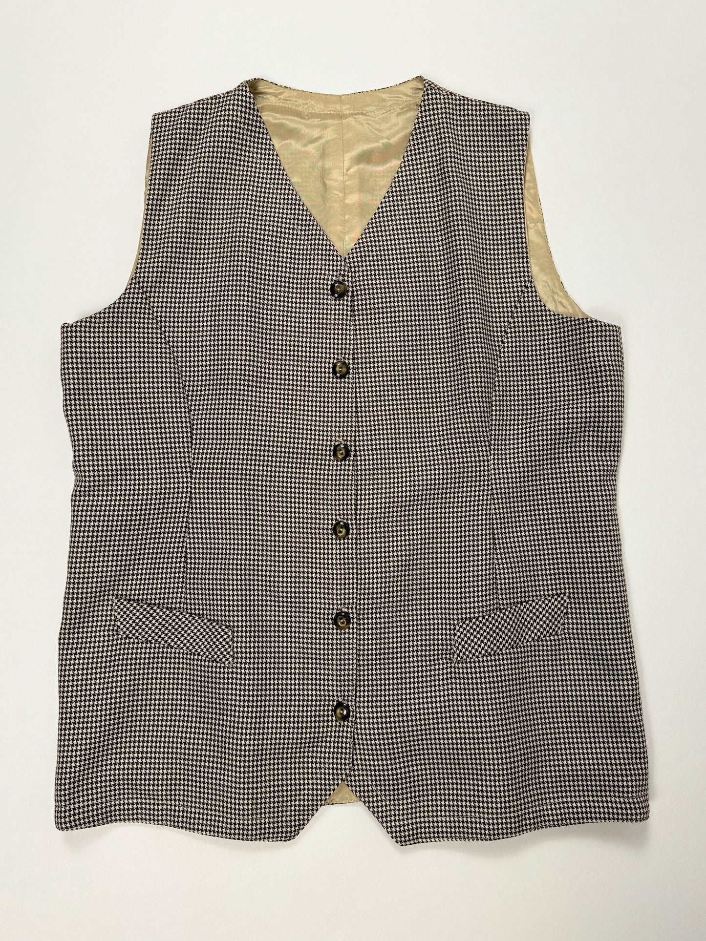 GILET SARTORIALE PIED DE POULE