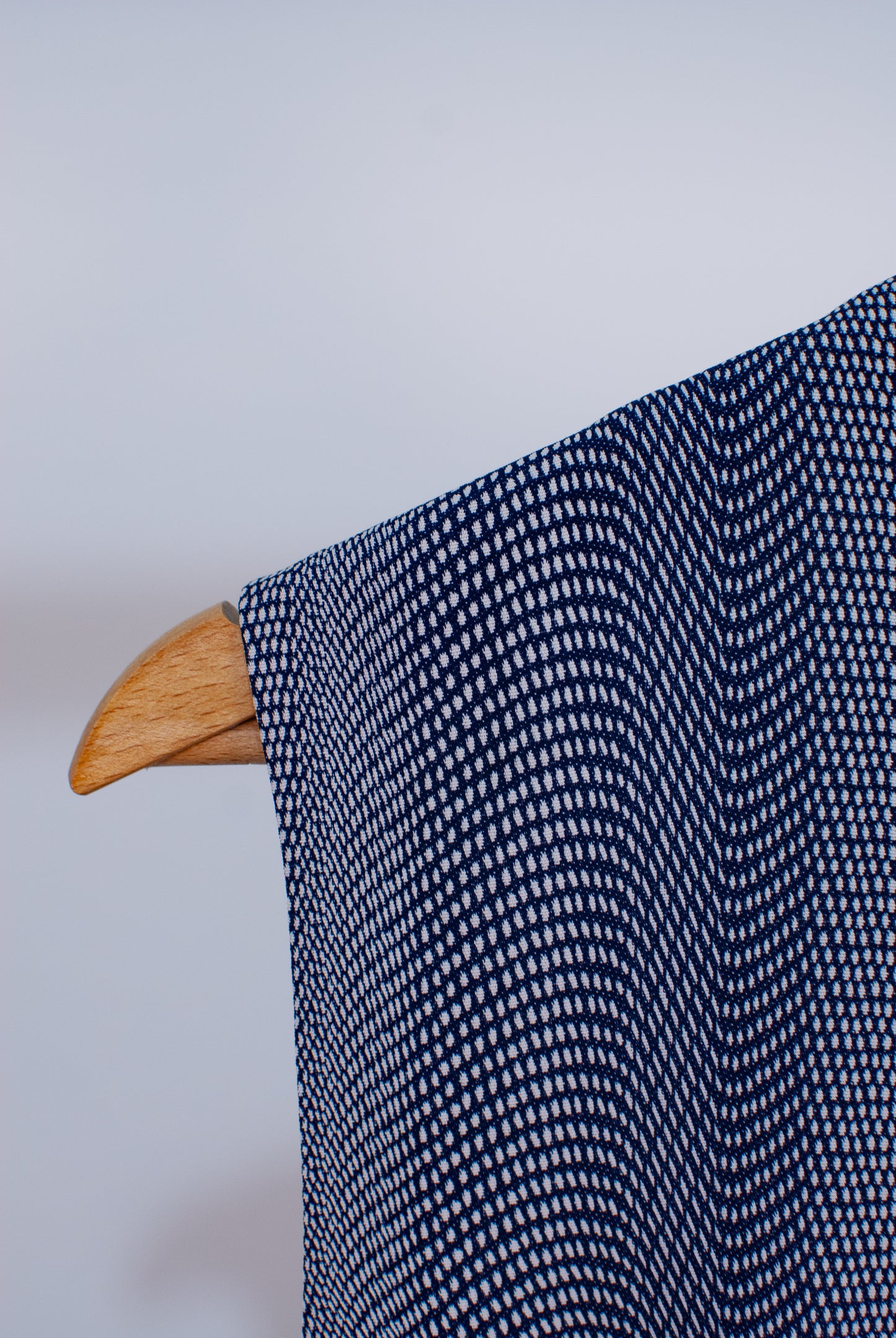 GILET A FANTASIA BLU VINTAGE