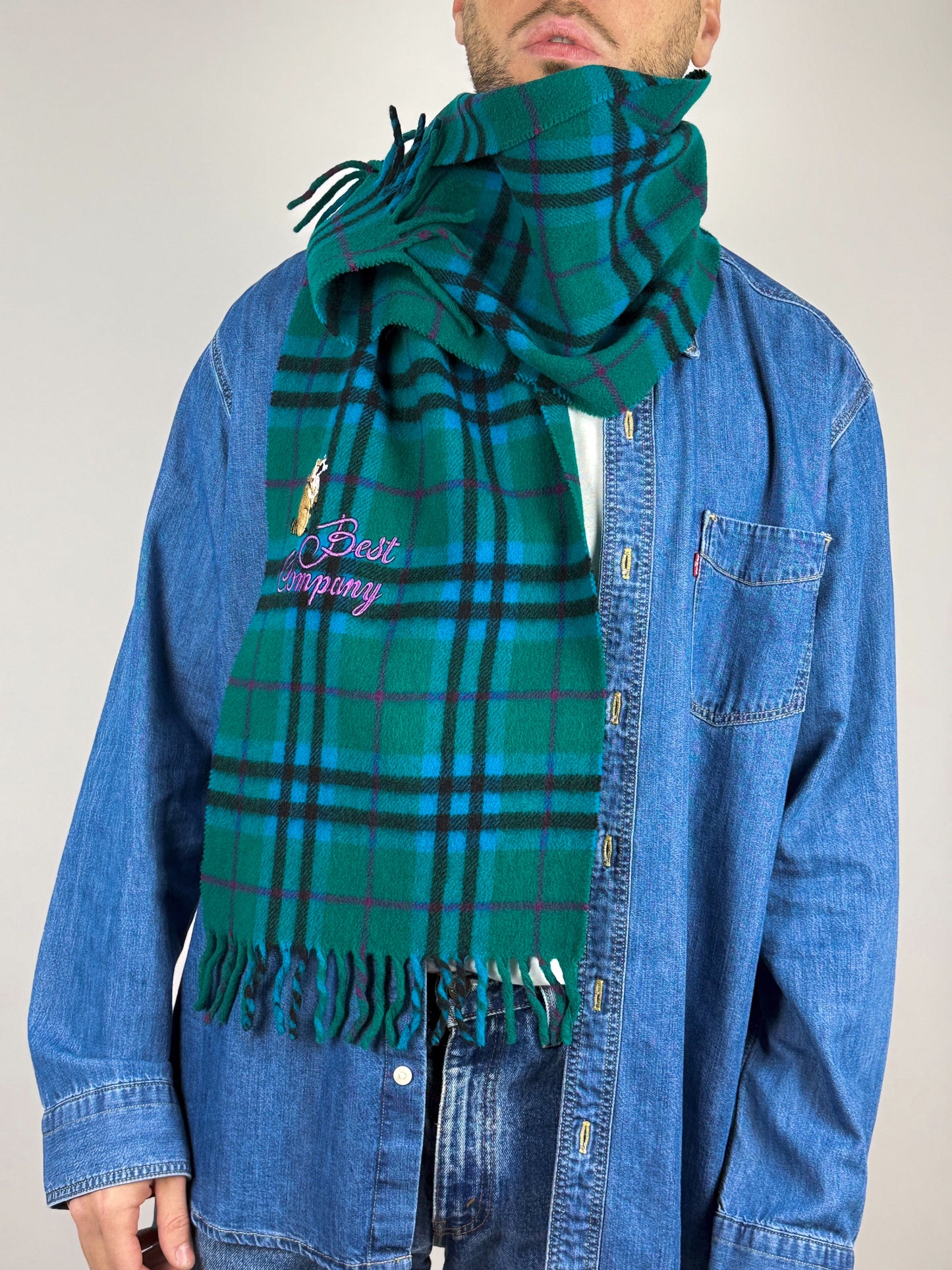 ÉCHARPE BEST COMPANY ANNÉES 80