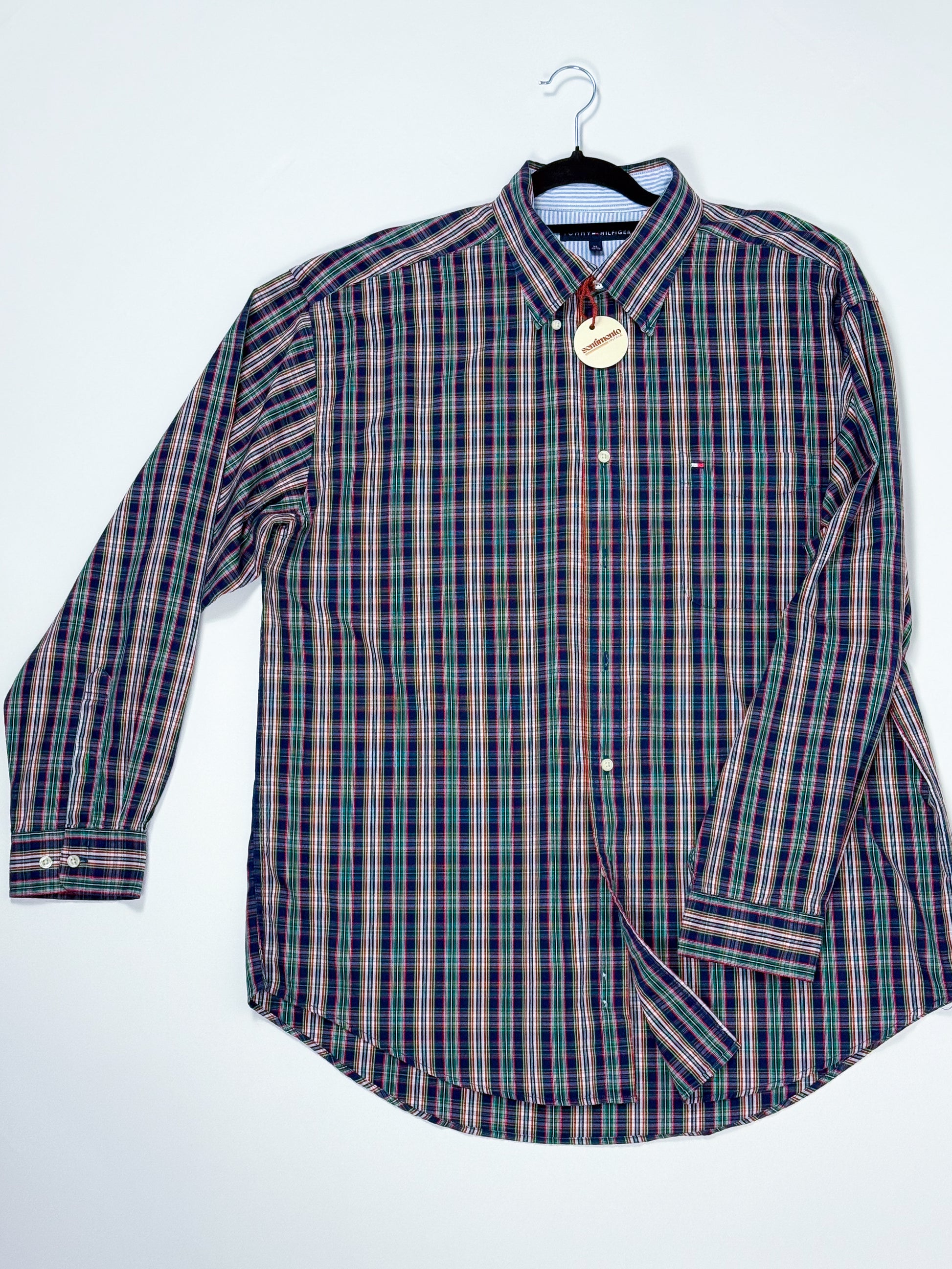 CAMICIA TOMMY HILFIGER QUADRETTI COTONE