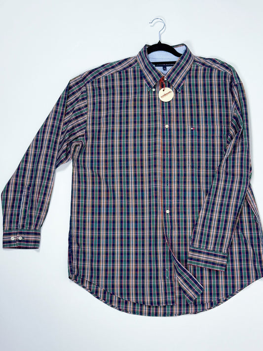 CAMICIA TOMMY HILFIGER QUADRETTI COTONE