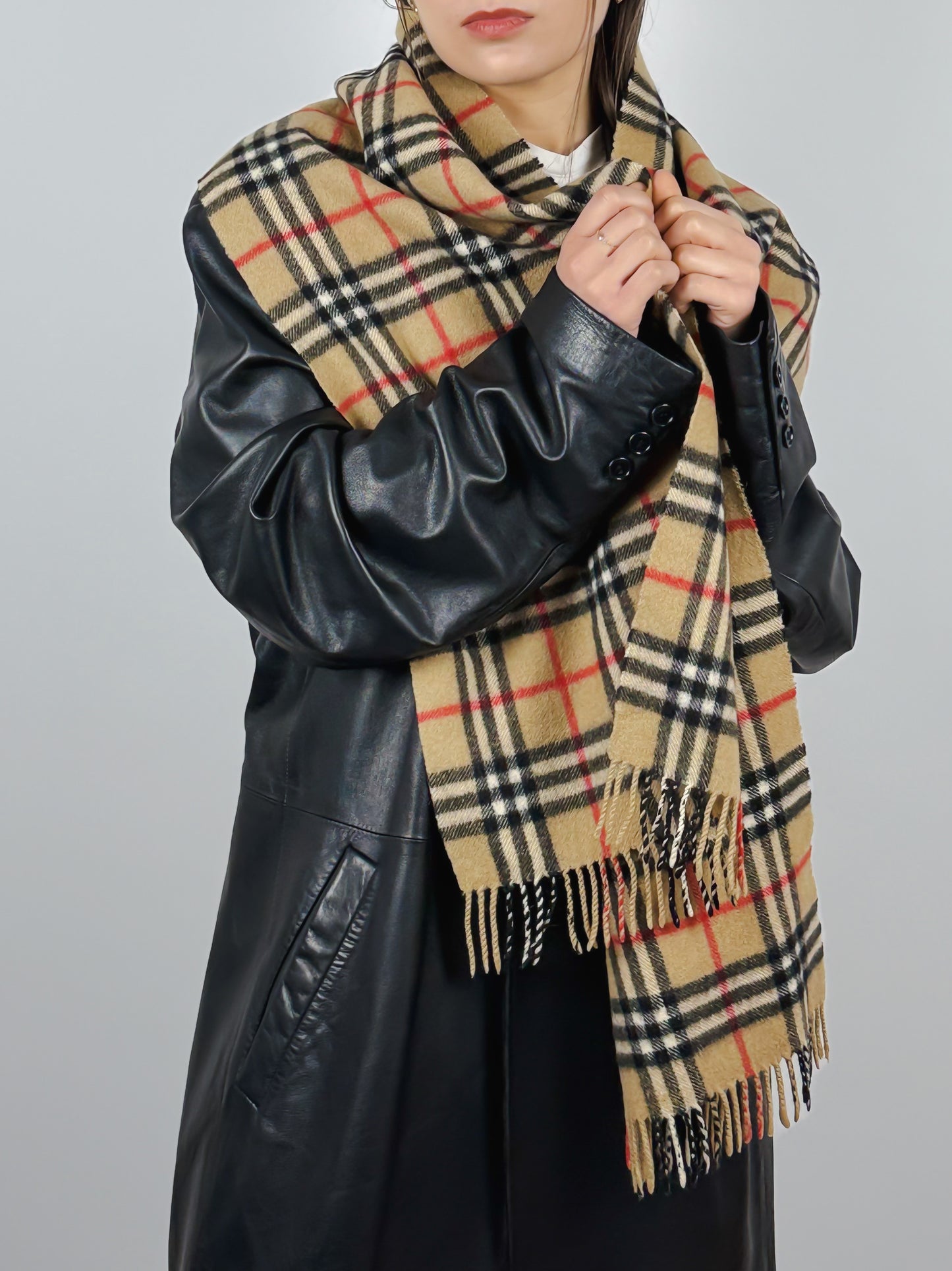 SCIARPA BURBERRYS VINTAGE IN CASHMERE