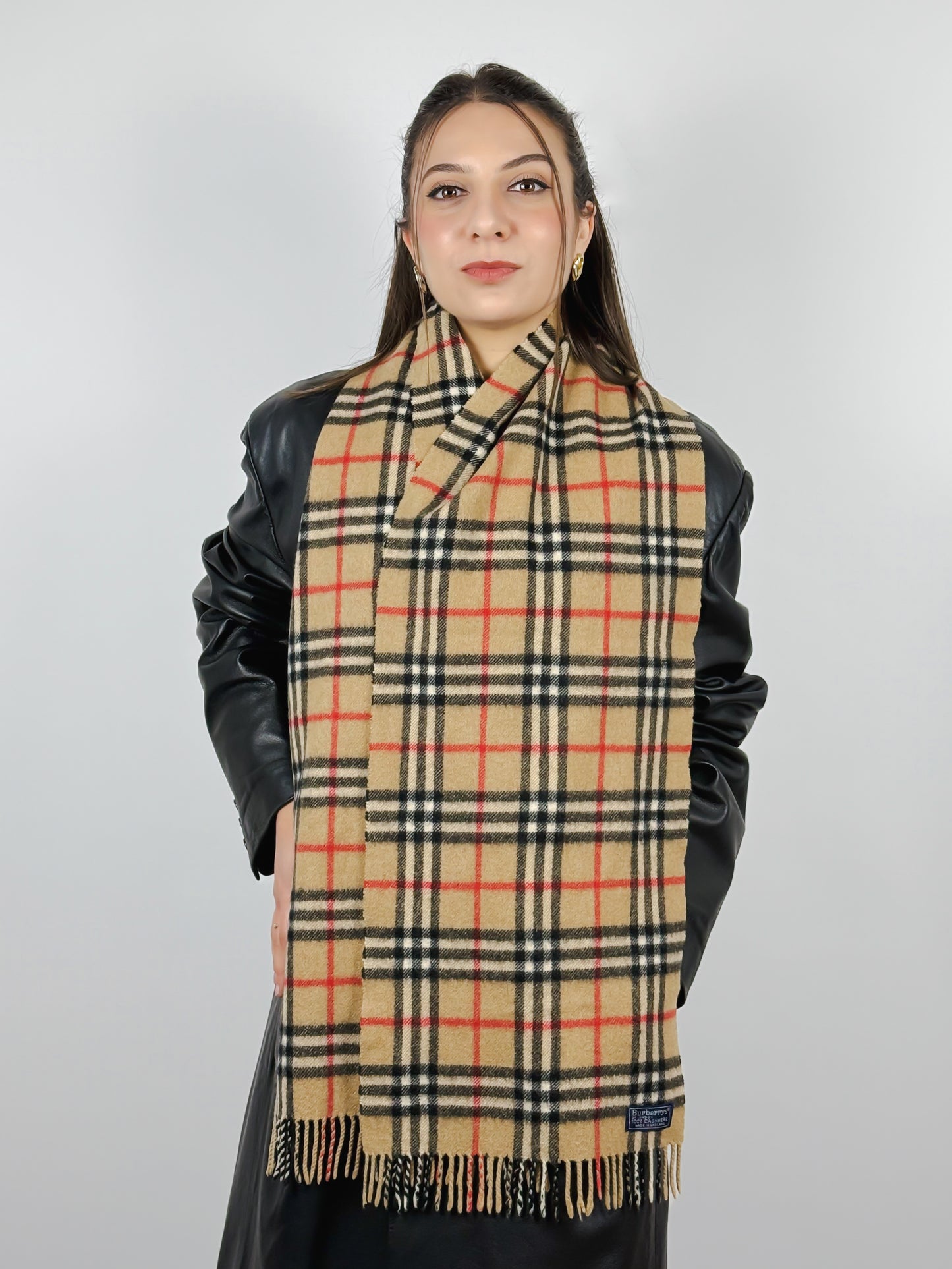 SCIARPA BURBERRYS VINTAGE IN CASHMERE