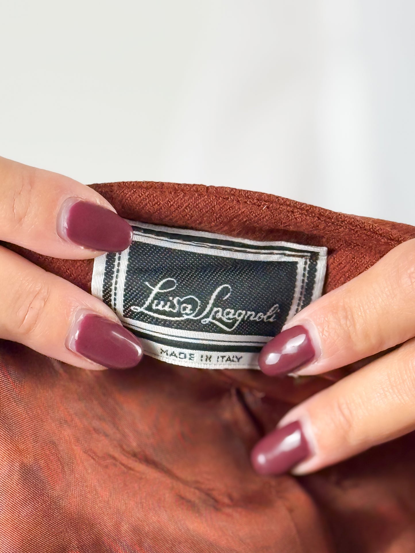 Blazer vintage anni '80 Luisa Spagnoli in lana vergine