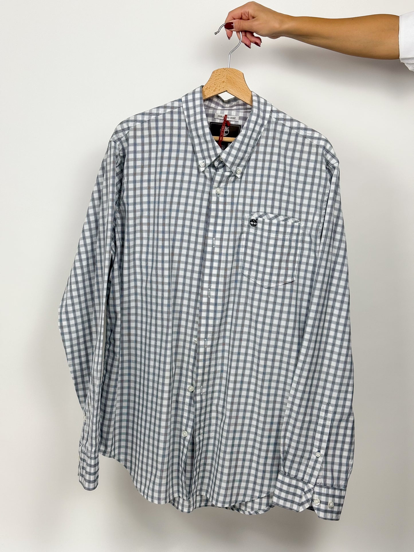 Camicia Vintage Timberland Cotone Quadretti XL Made in Italy
