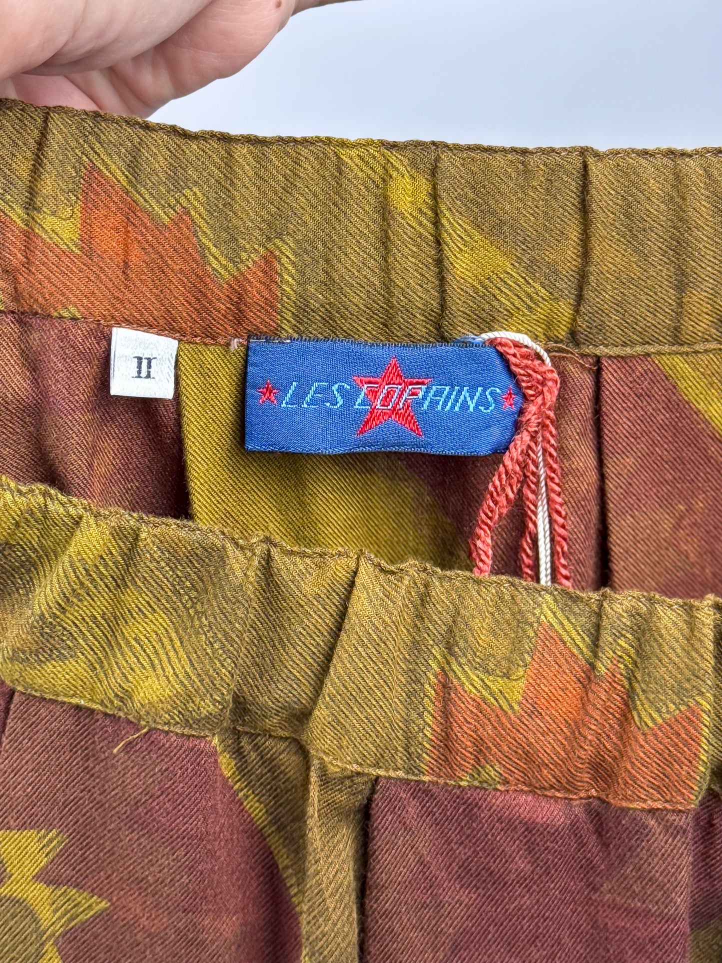 Gonna Vintage Les Copains Anni 80 Midi Geometrica