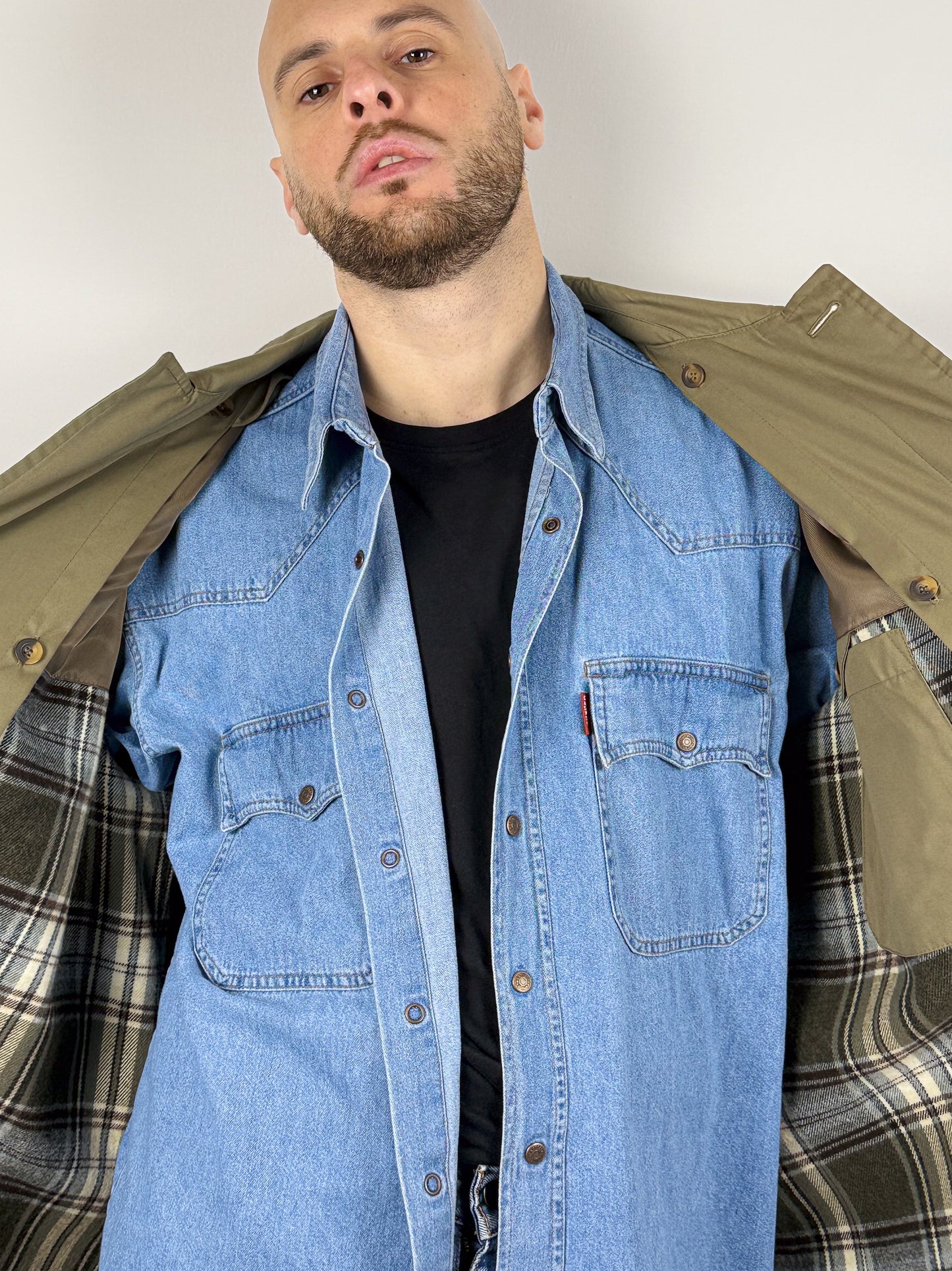 TRENCH BEIGE SFODERABILE