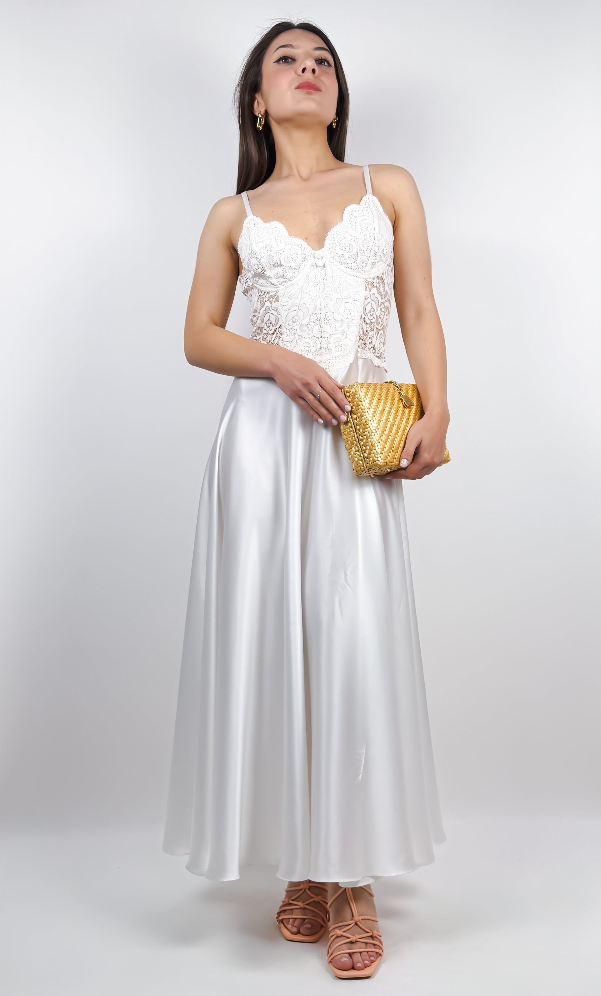 SOTTOVESTE VINTAGE BIANCA LA PERLA