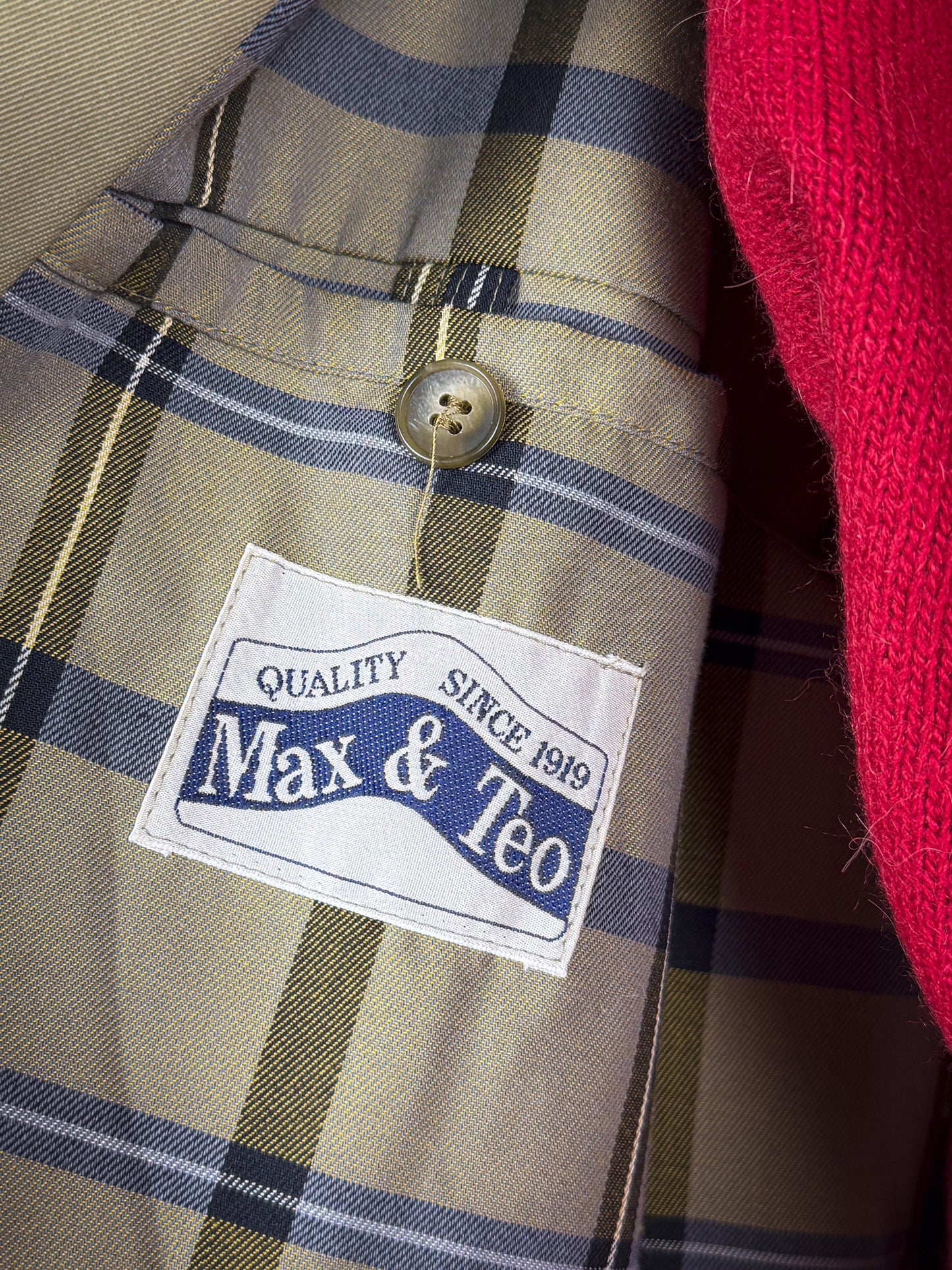 TRENCH IN COTONE MADE IN ITALY