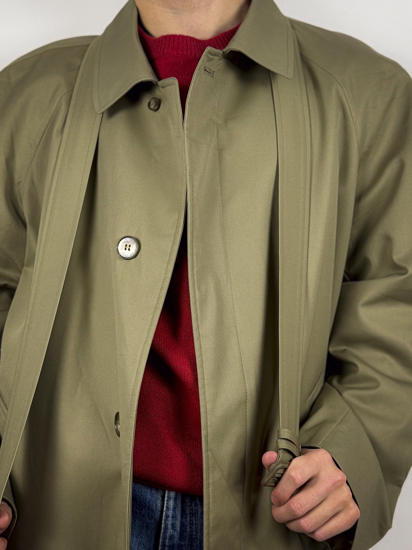 TRENCH IN COTONE MADE IN ITALY