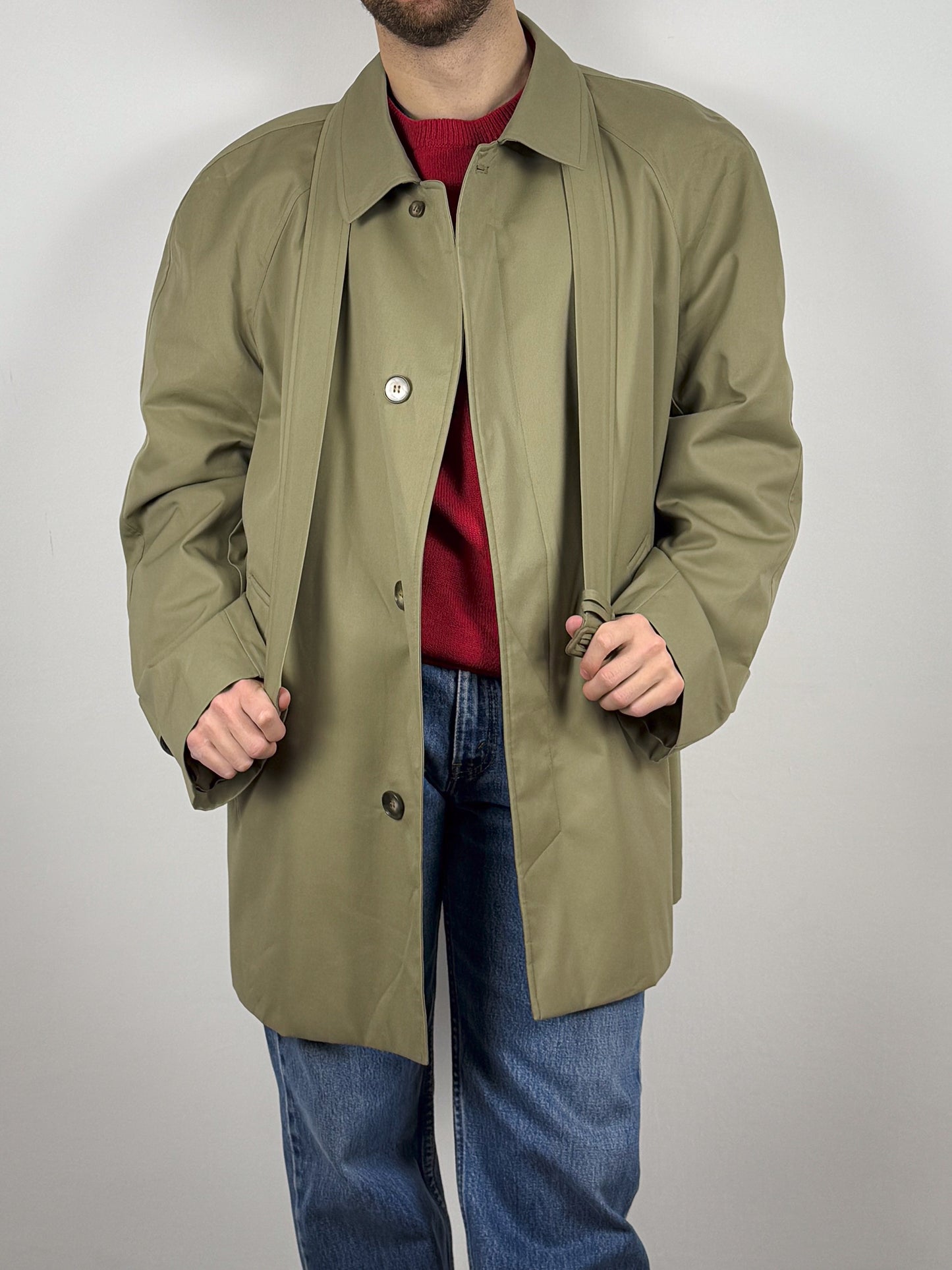 TRENCH IN COTONE MADE IN ITALY