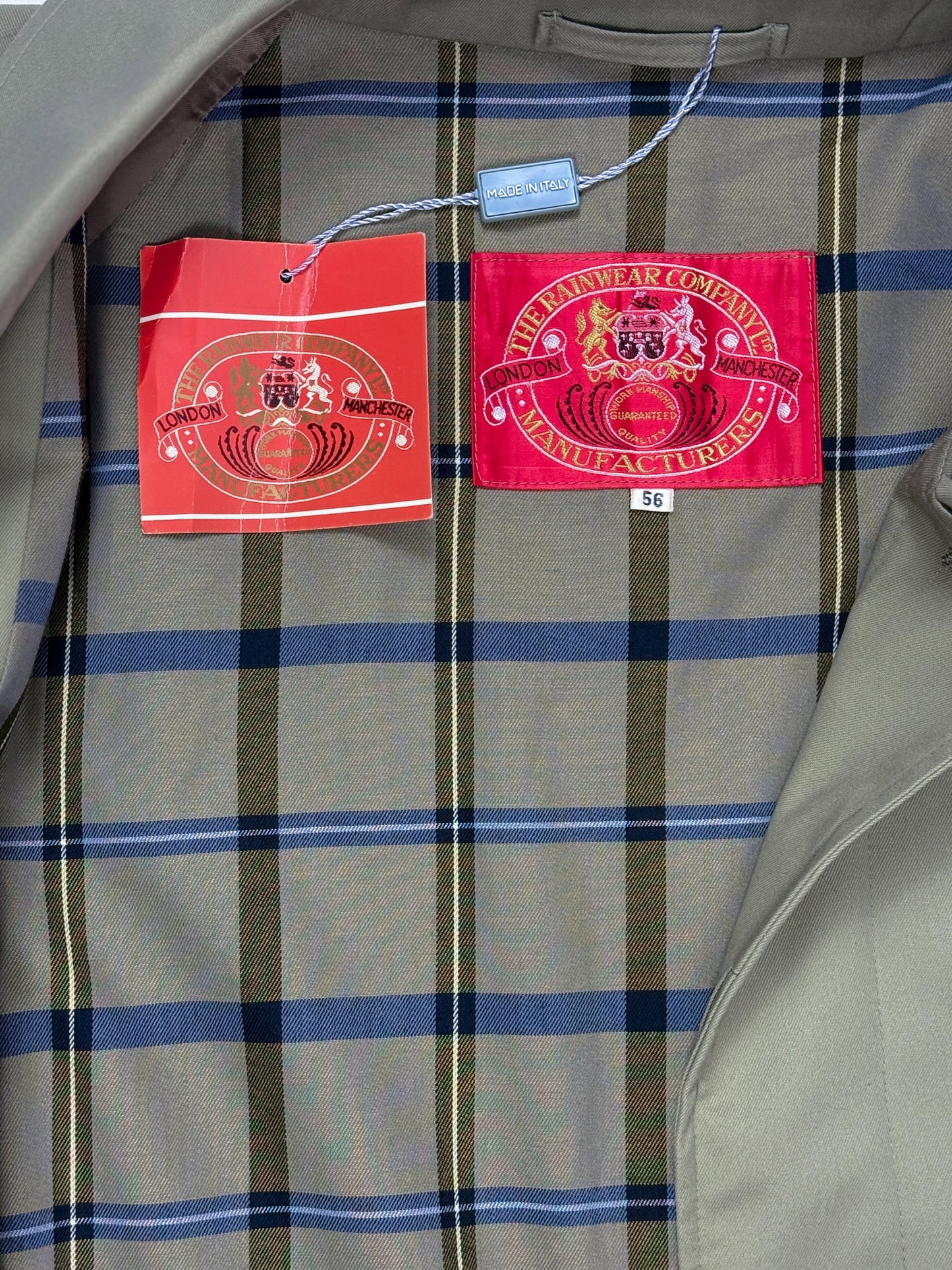 TRENCH IN COTONE MADE IN ITALY