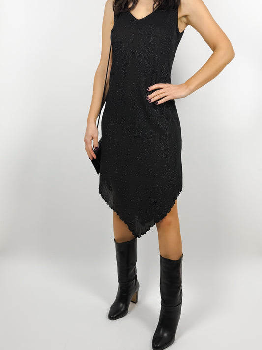 Abito da Sera Brillantinato Vintage - Eleganza Senza Tempo