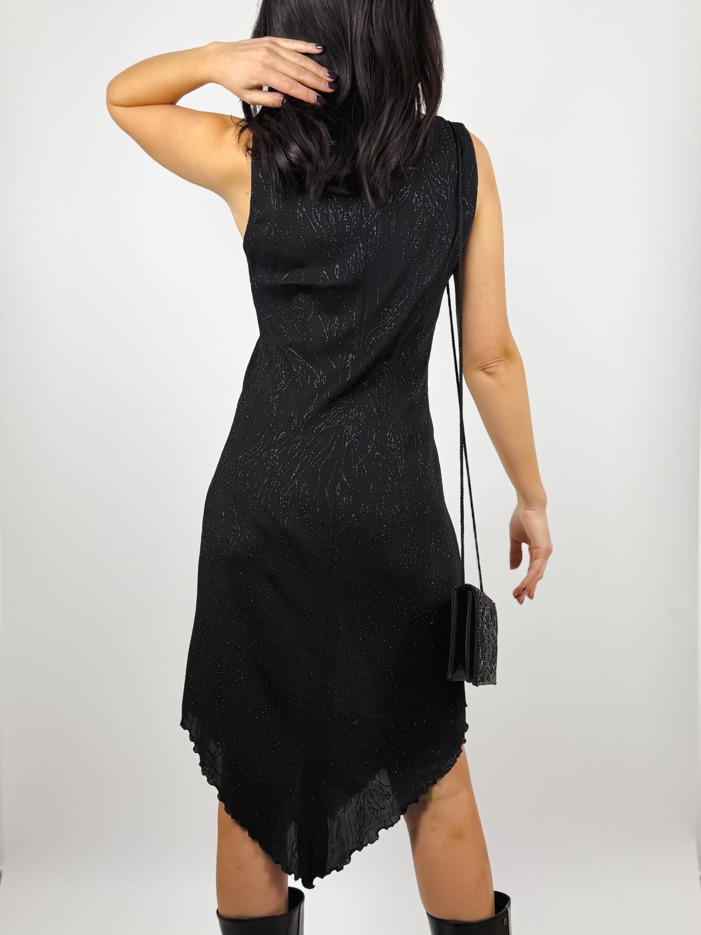 Abito da Sera Brillantinato Vintage - Eleganza Senza Tempo