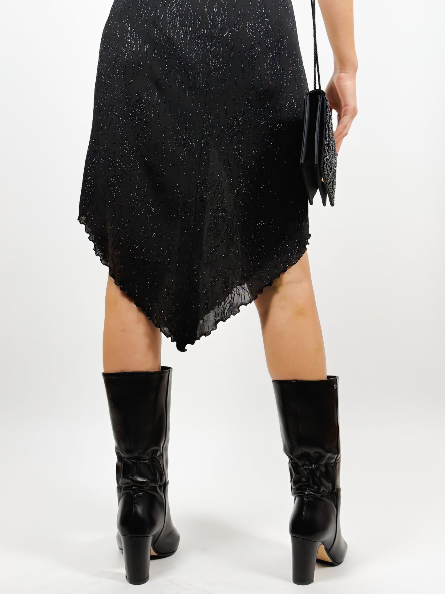 Abito da Sera Brillantinato Vintage - Eleganza Senza Tempo