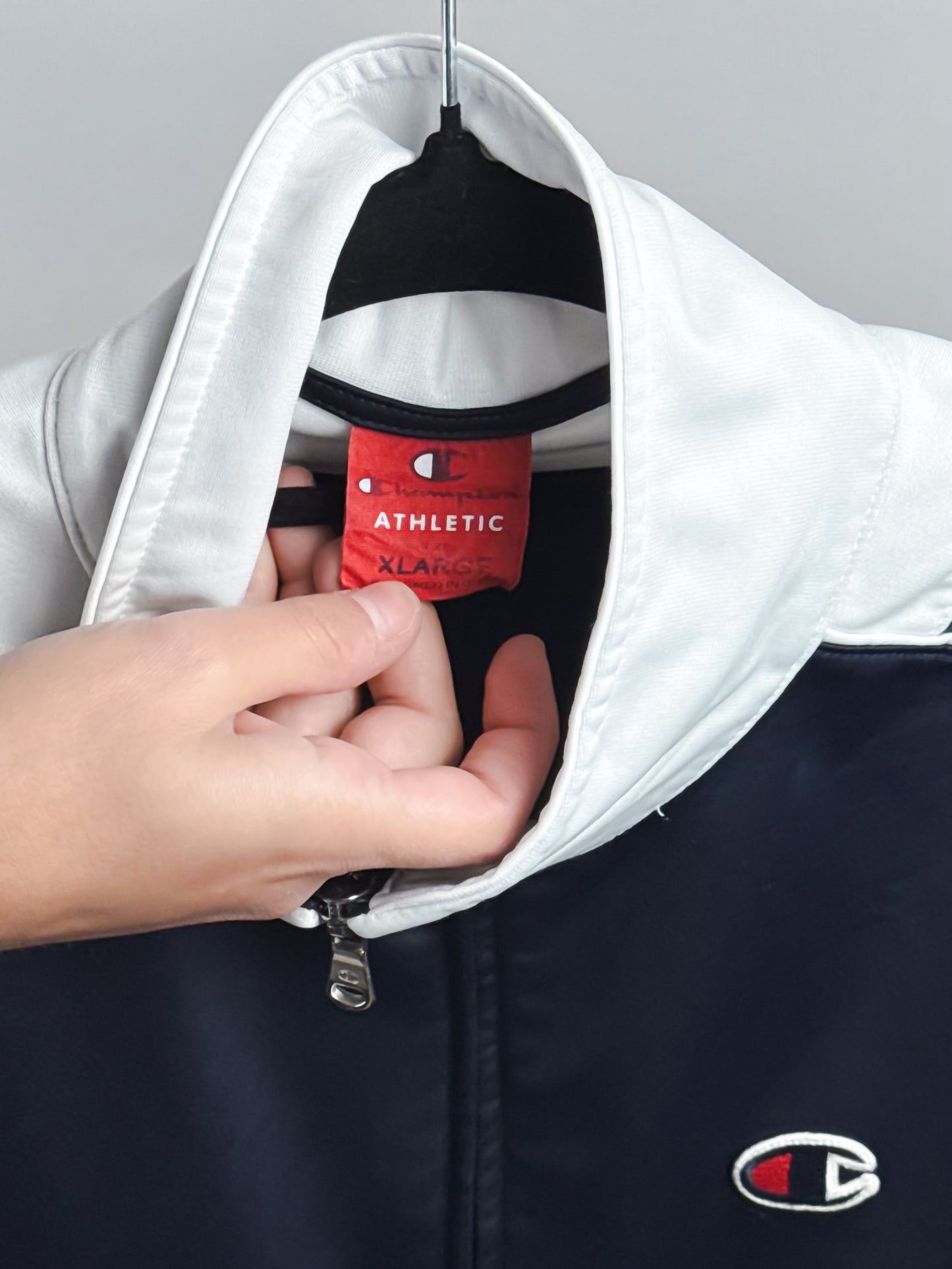 Giacca Tuta Vintage Champion Anni 90 Unisex